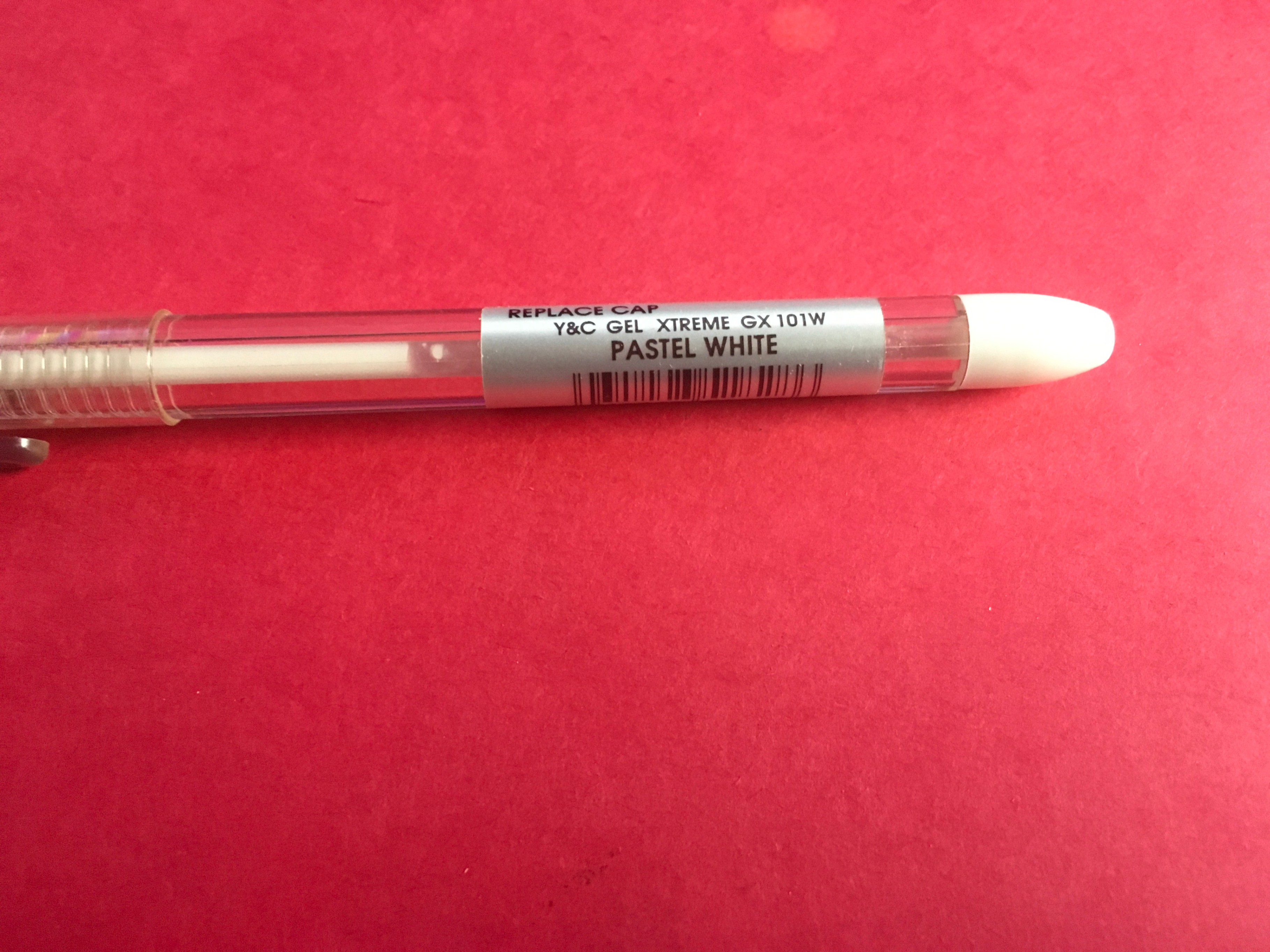 Y&C Gel Xtreme 0.7mm Gel Pen - Pastel White - photo 3