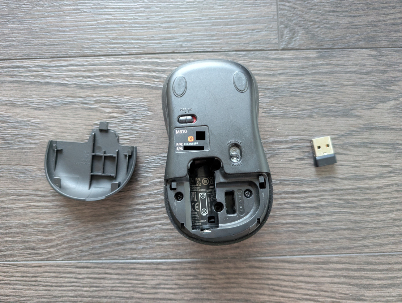 Logitech wireless mouse M310 - photo 2