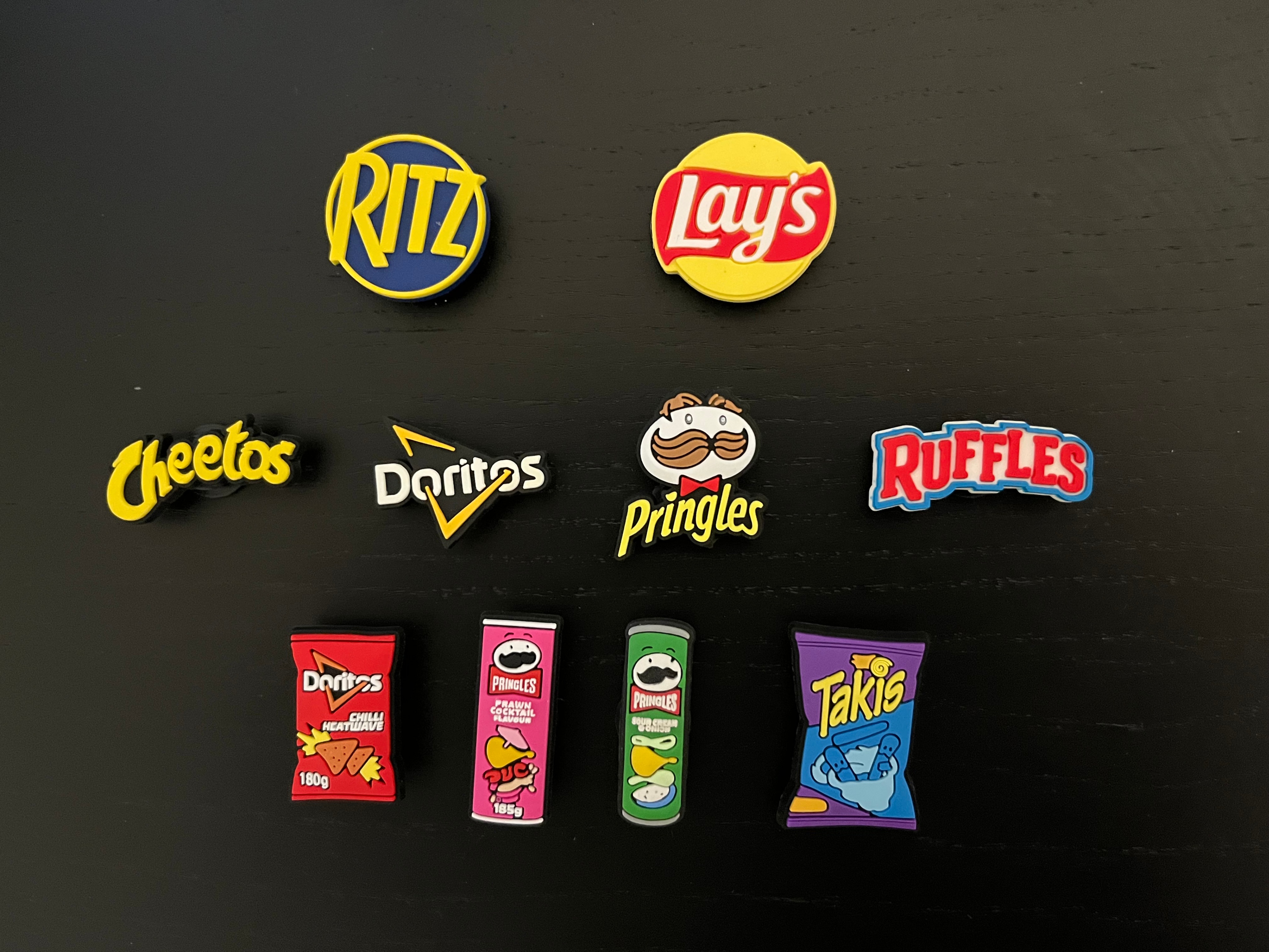 Snacks Chips Chocolates Shoe Charms / Jibbits - photo 2