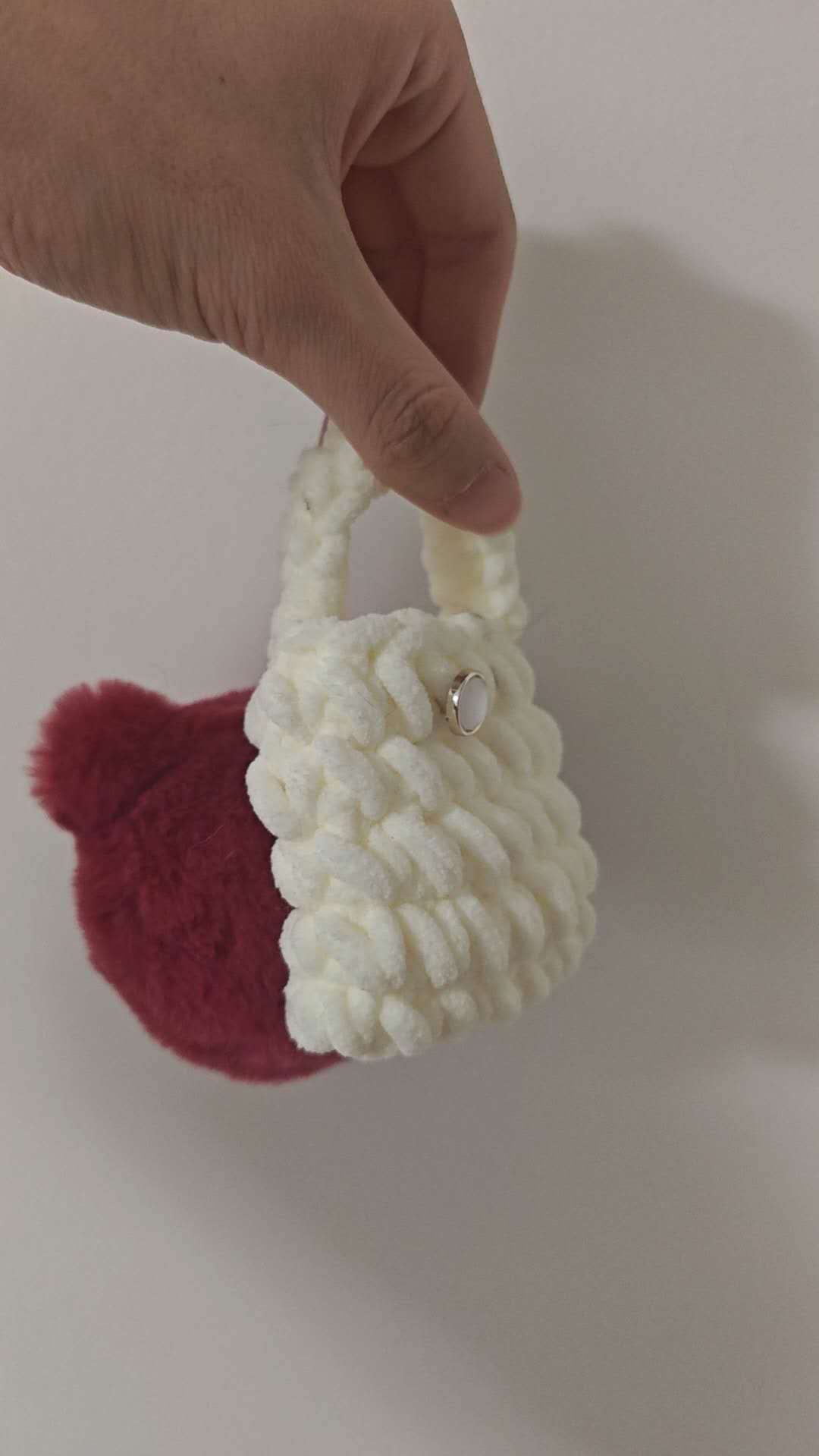 Mini Plush Handbag / Small Toy Purse - photo 2