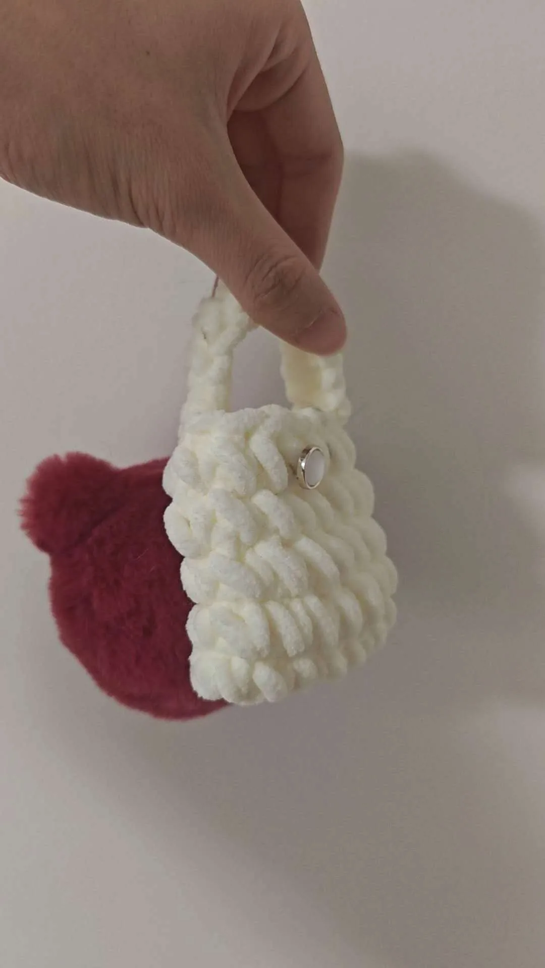 Mini Plush Handbag / Small Toy Purse - photo 2