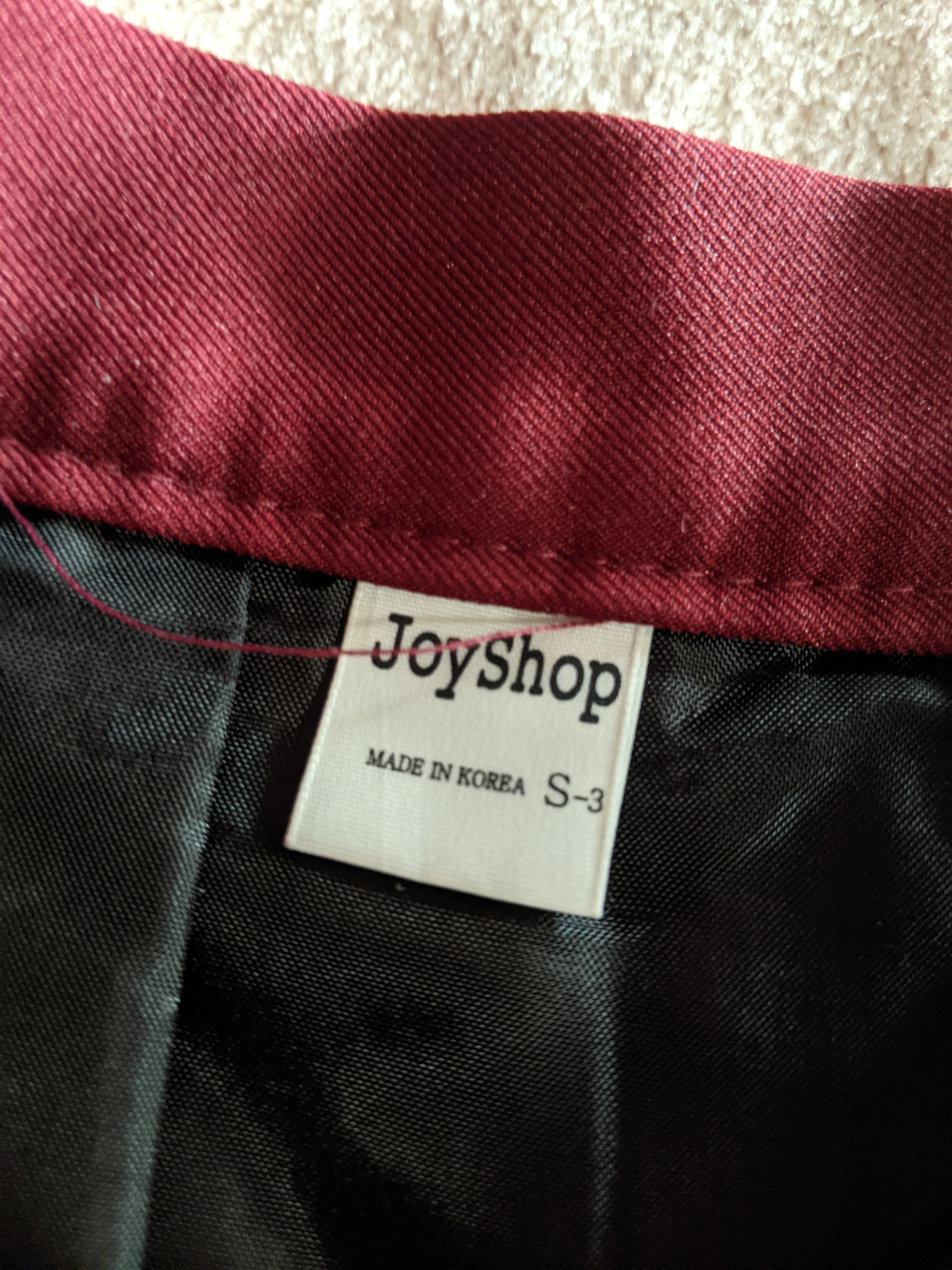 Red Pleated A-line Skirt - photo 3