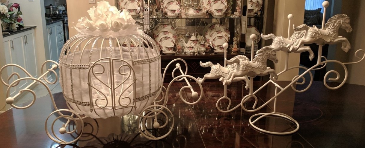 ✨ Cinderella Horse & Carriage Card Box ✨