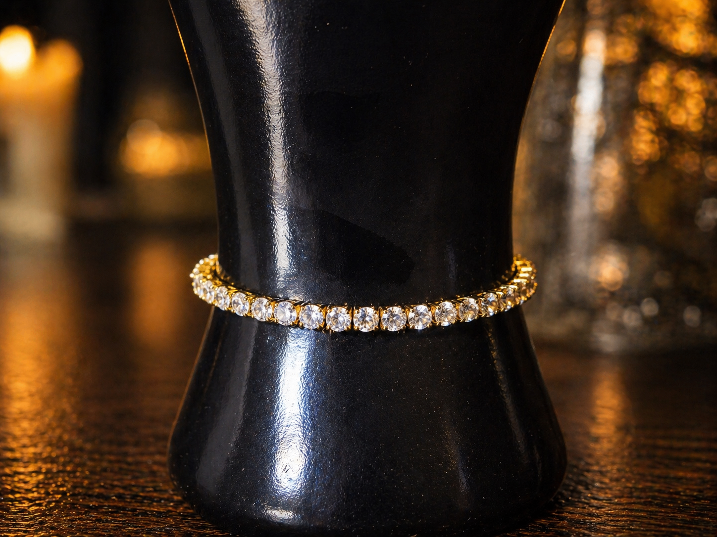Swarovski Set Gold Silver Bracelets Stone Ring Stud Earrings NEW - photo 4