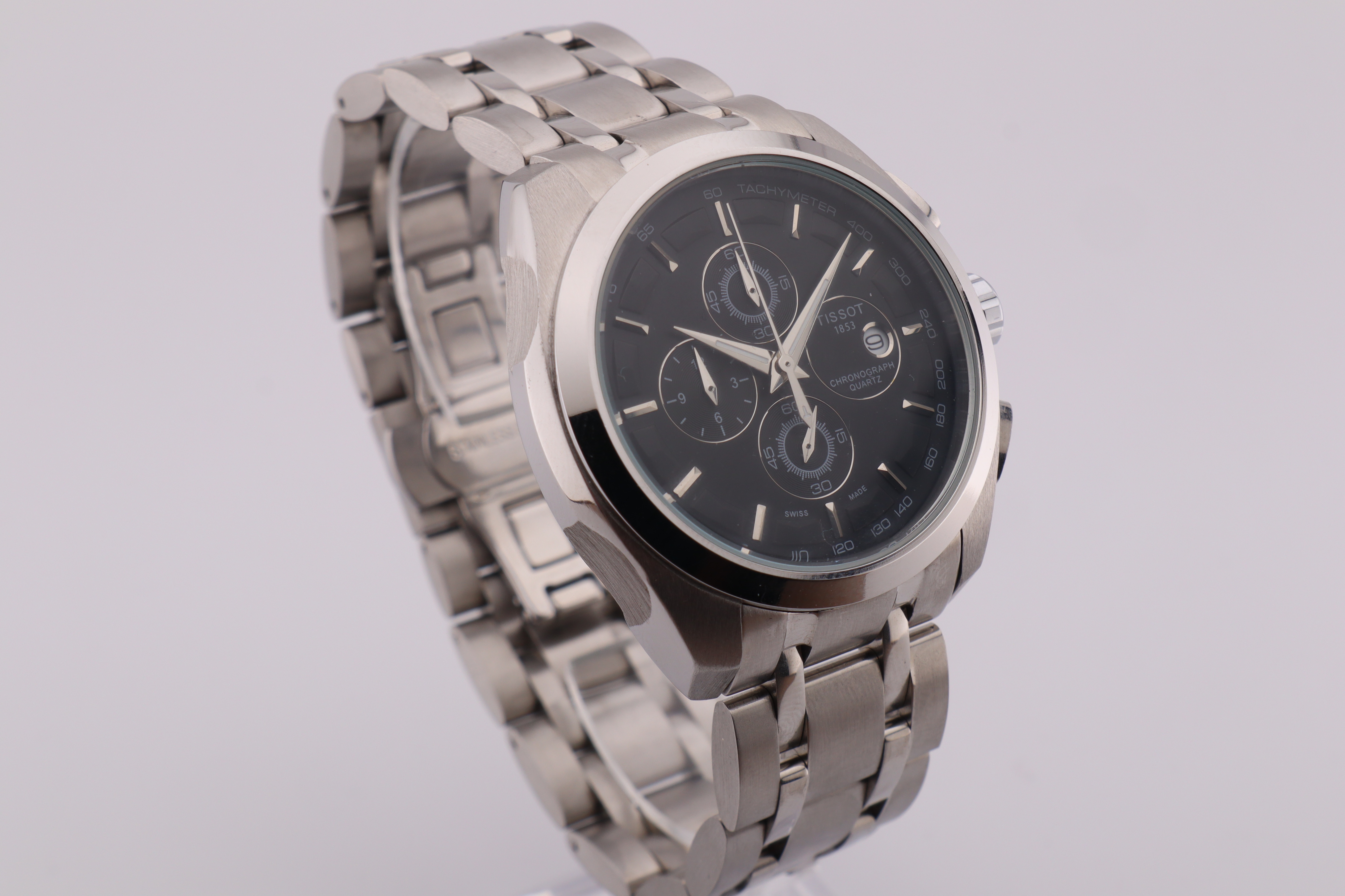Tissot 1853 Couturier Tachymeter Chronograph Quartz Wrist Watch