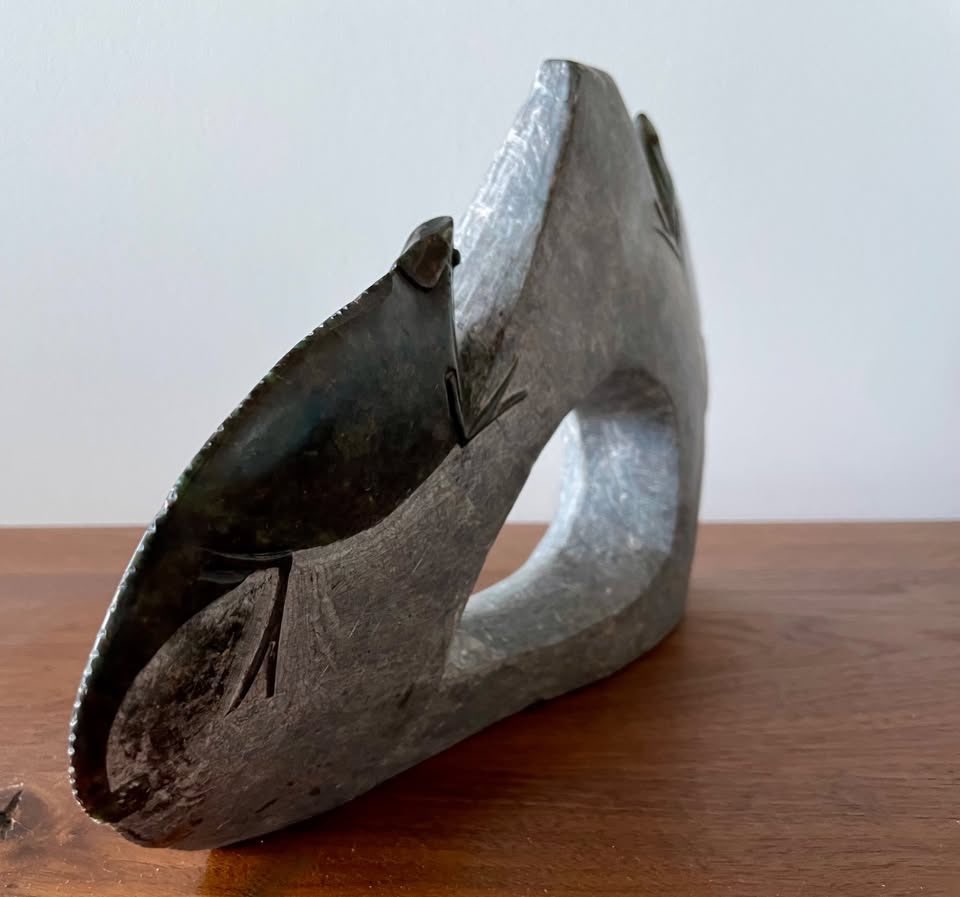 Signed C. Manyore - Shona Serpentine Sculpture - photo 5