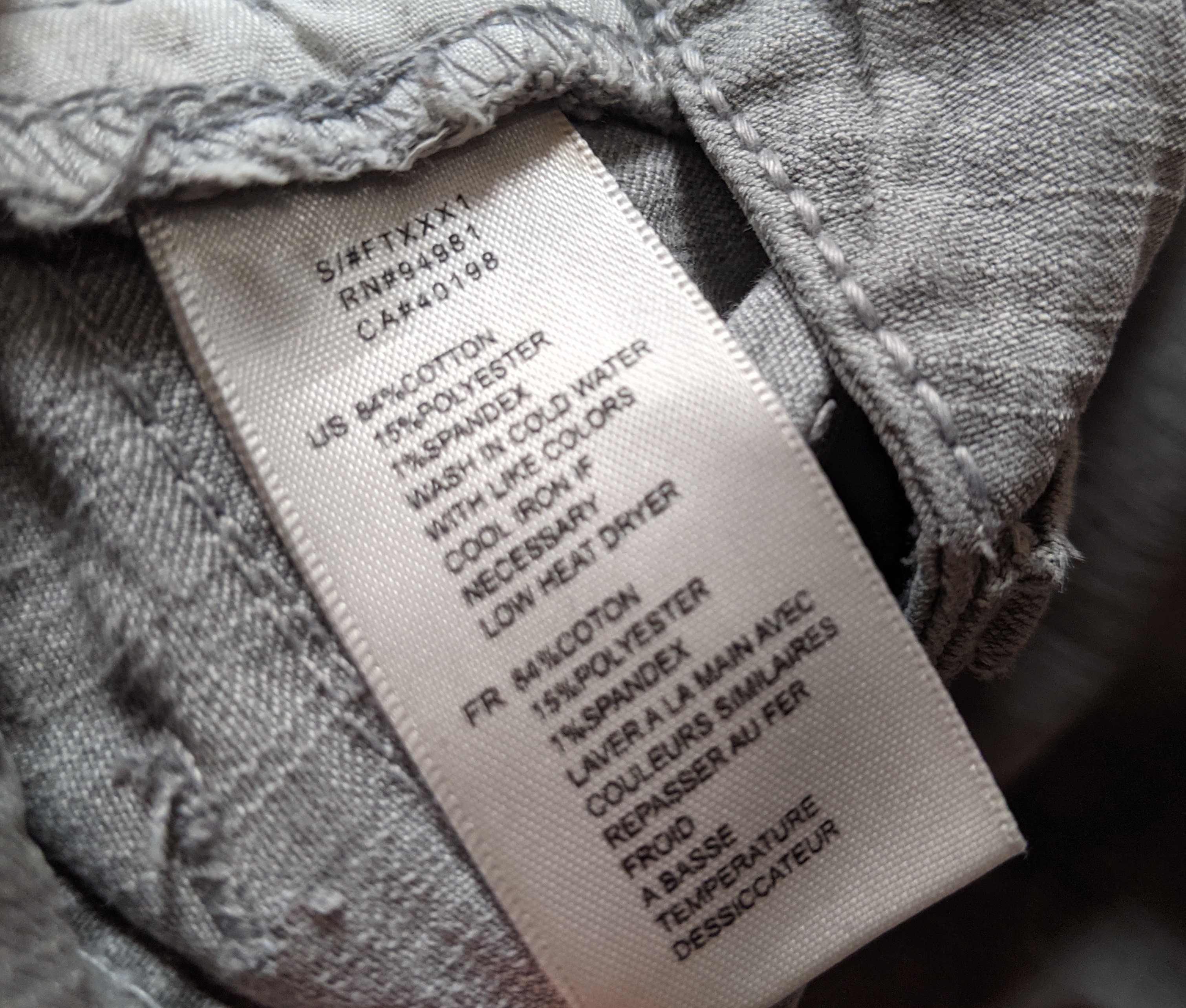 Forever Twenty One gray jeans - photo 5