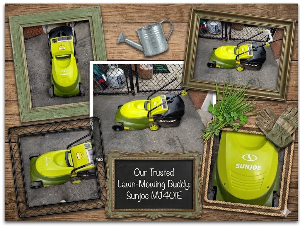 Sun Joe MJ401E Electric Lawnmower, 14 inch, 12 Amp