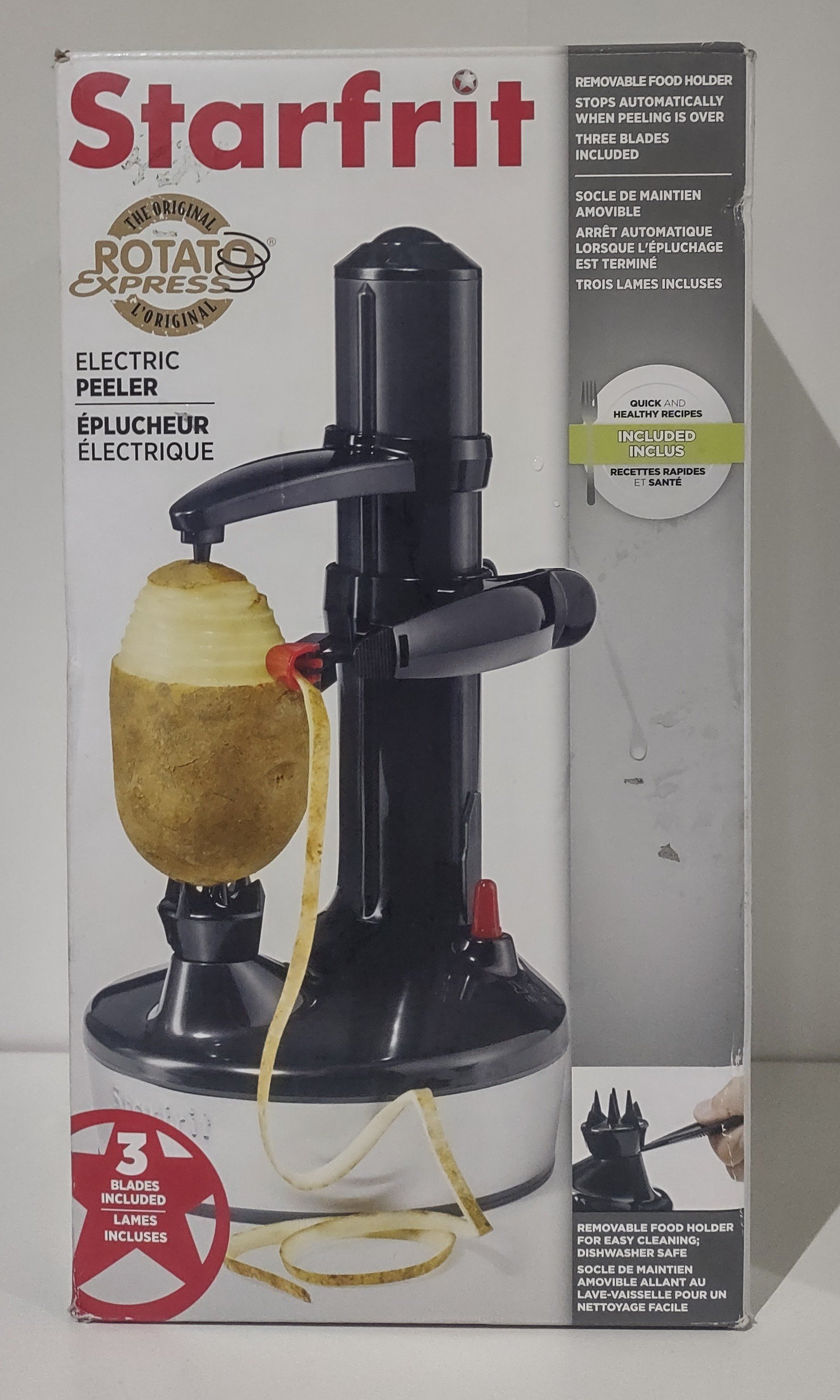 BNIB Starfrit Electric Peeler