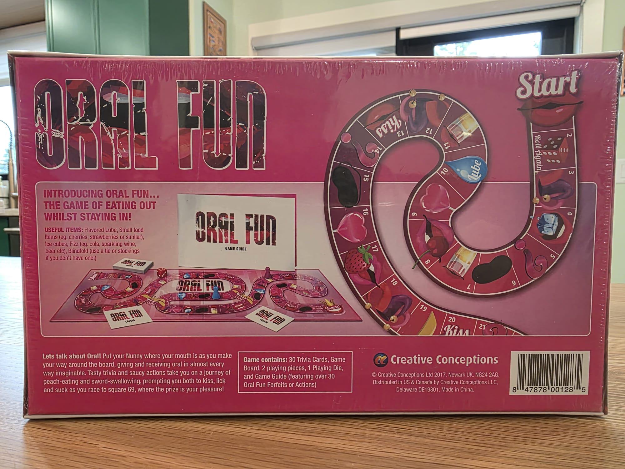 Adult Couples Board Game — "Oral Fun" Brand New Sealed ⚠️ 18+ - photo 3