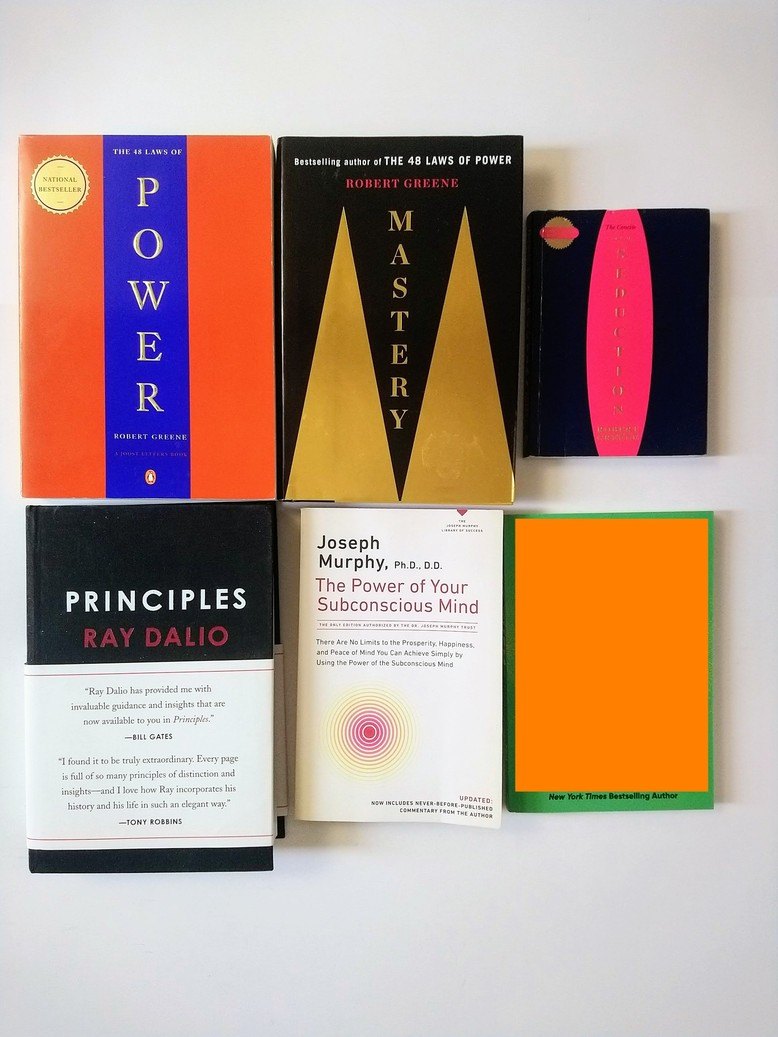 Robert Greene & Other Mega-Popular Self-Help books!