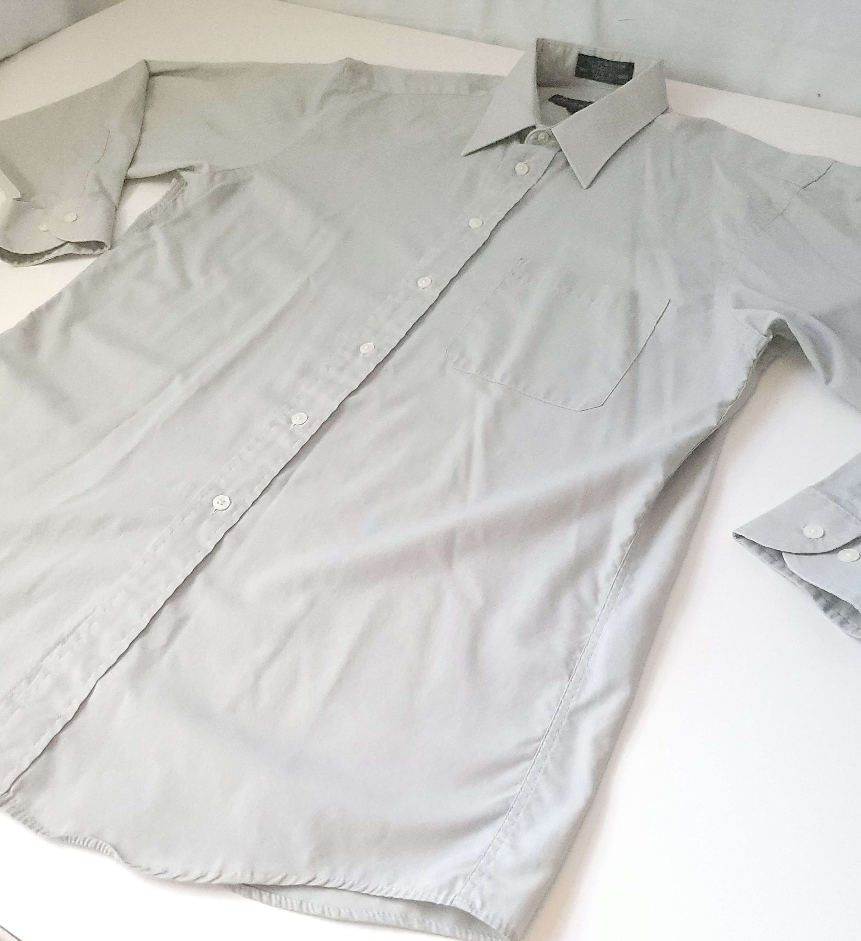 Christian Dumas Dress Shirt Size 15.5 32/33 Made in Canada Grey - photo 3