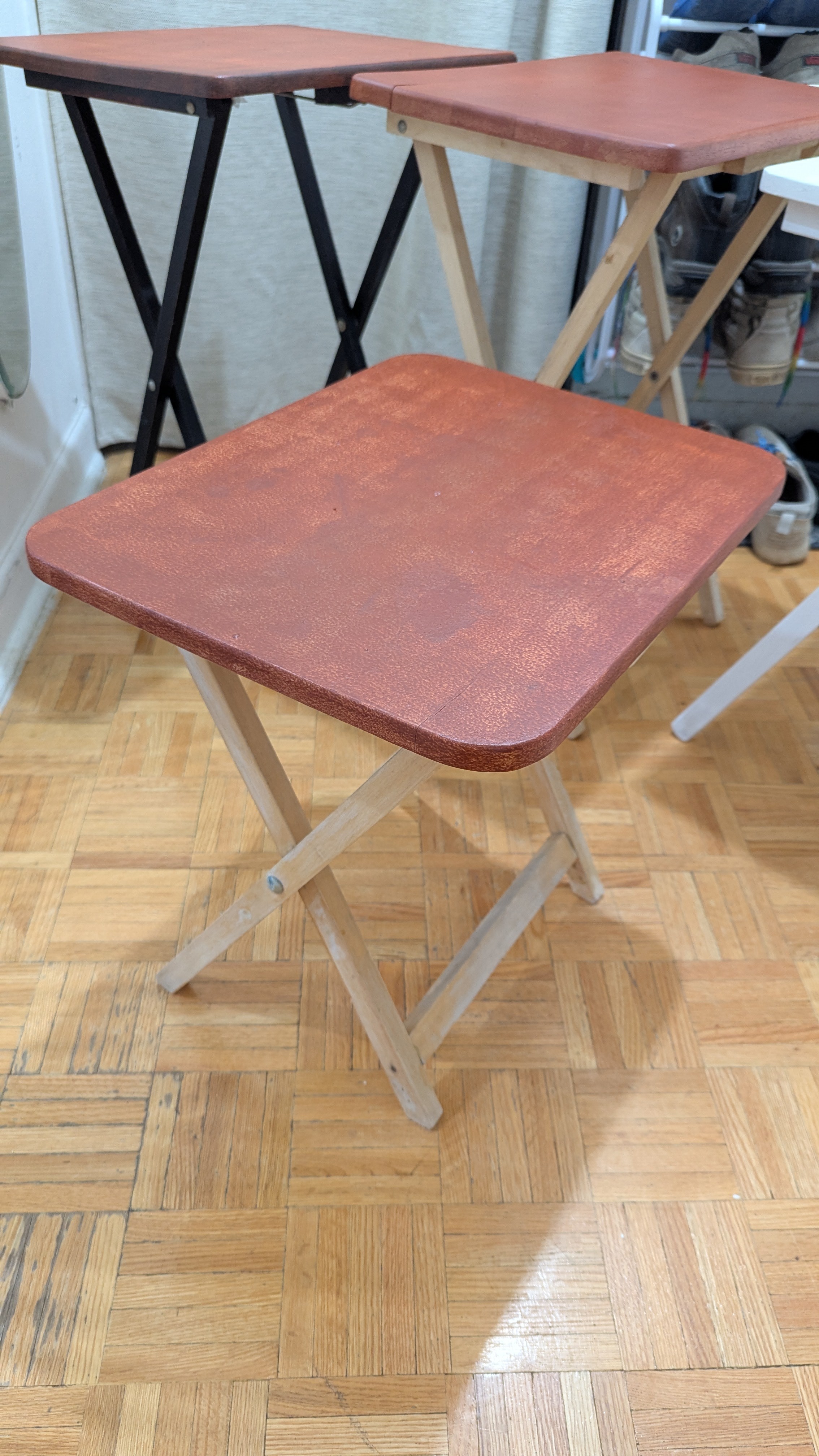 Portable Folding Wood Table TV Bed Tray\Dinner Furniture - photo 4