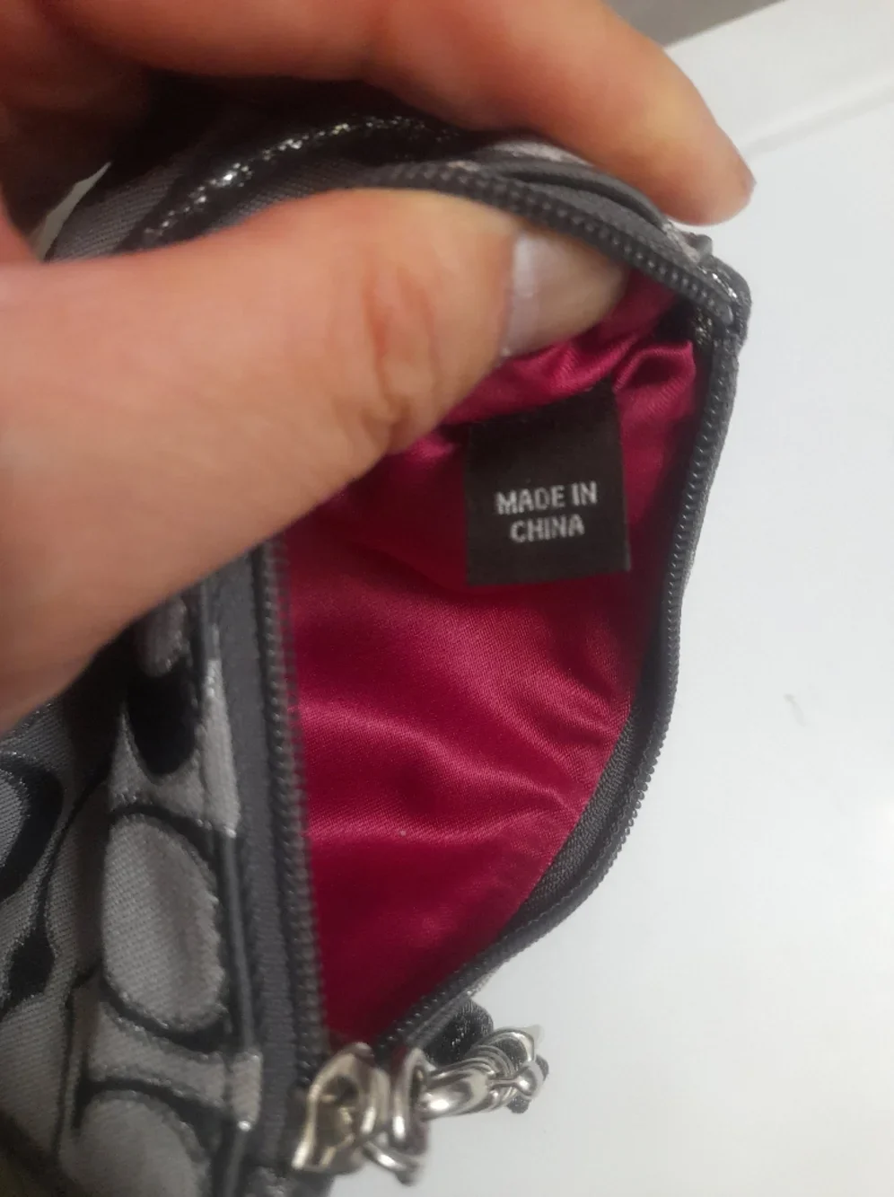 Coach Poppy Signature Jacquard Wristlet Y2K - photo 5