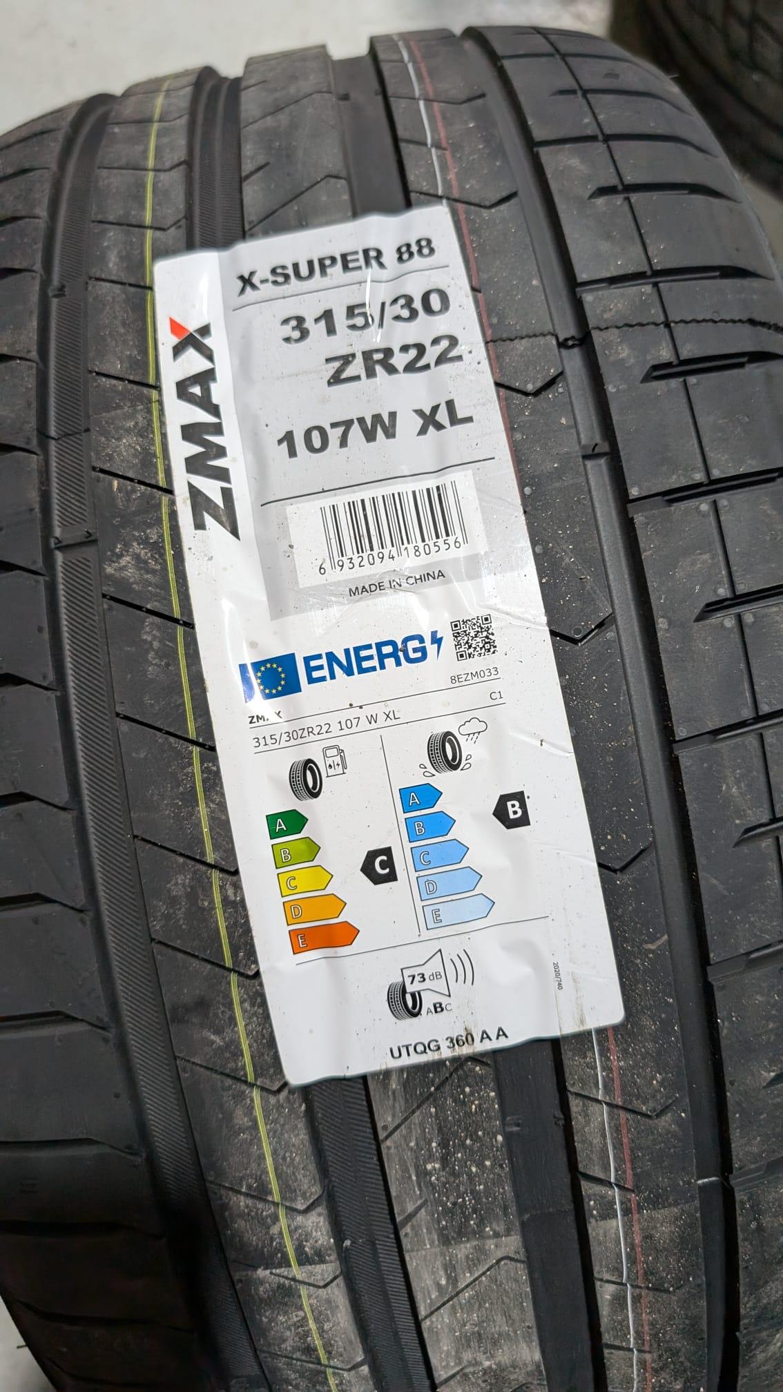 NEW 275/35/R22 & 315/30/R22 Zmax-BMW X5/X6/Cayenne/Macan - photo 2