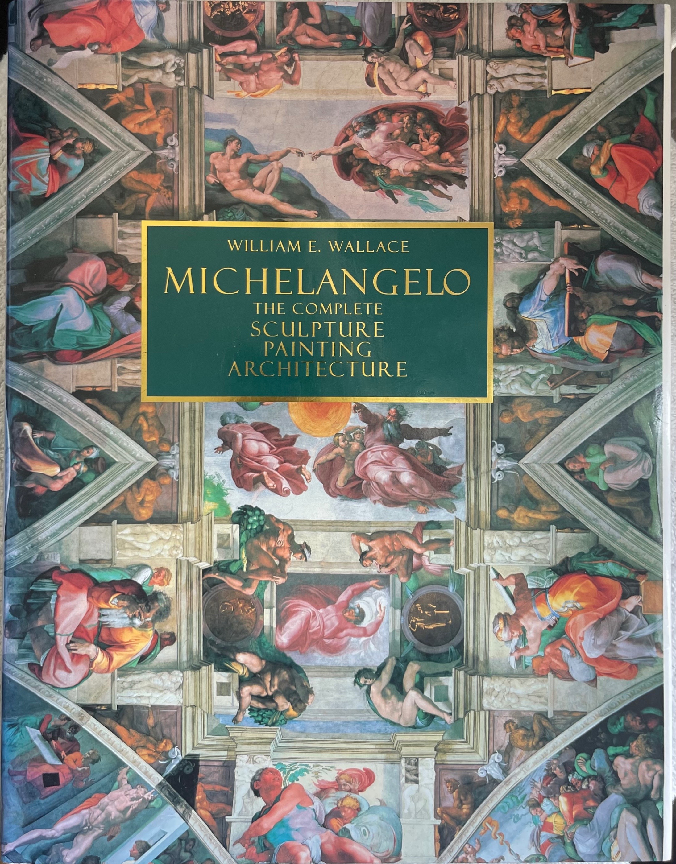 Giant Michelangelo Art Coffee Table Book (1998)