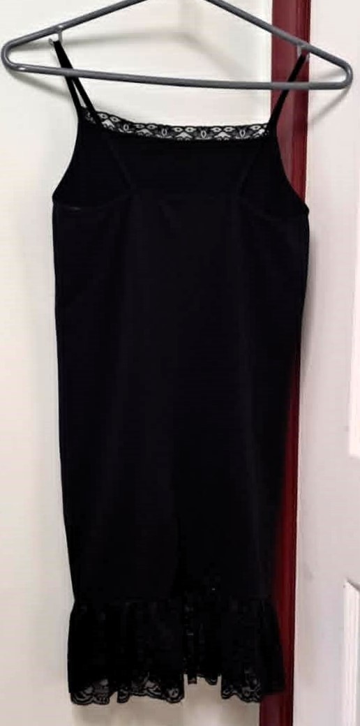 New Seamless Bodycon Stretch Slip Dress Extender Floral Lace