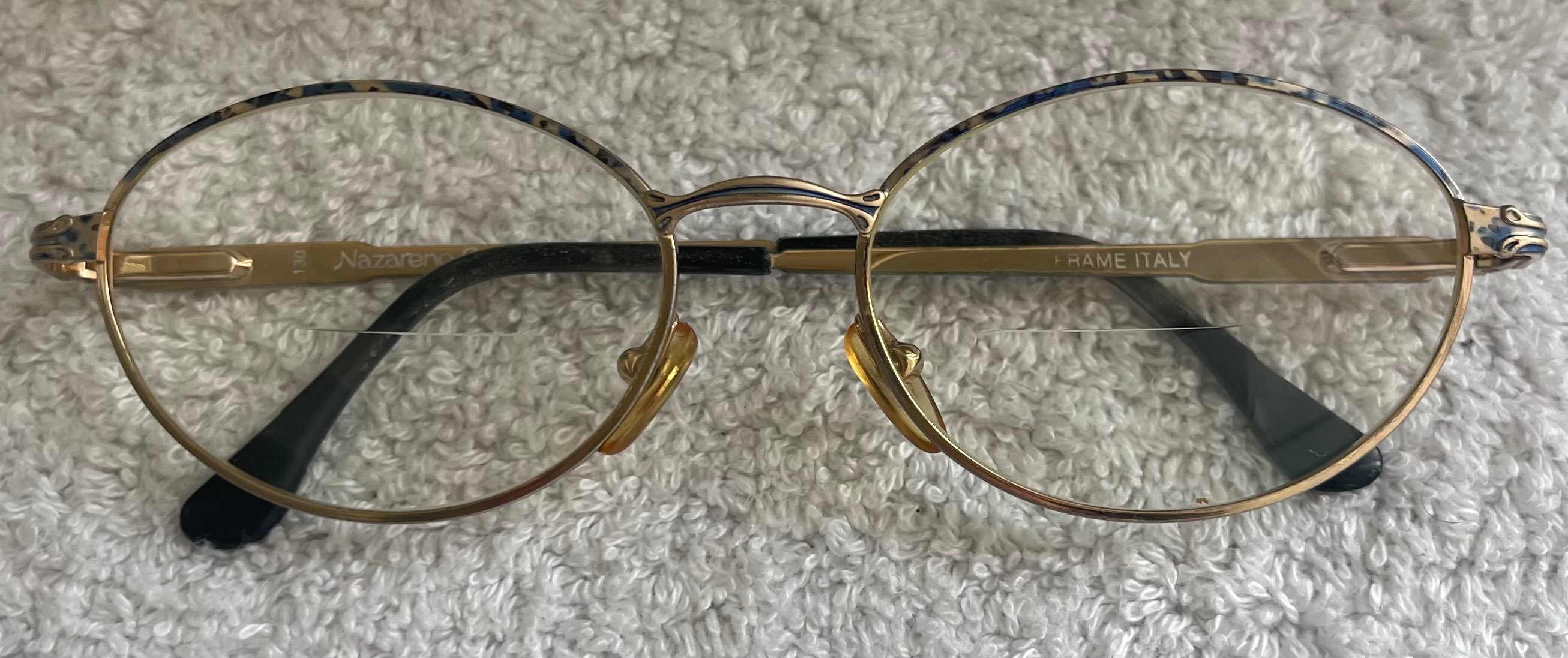 Vintage Italian Tortoiseshell Eyeglass Frames (Nazareno Corsini) - photo 2