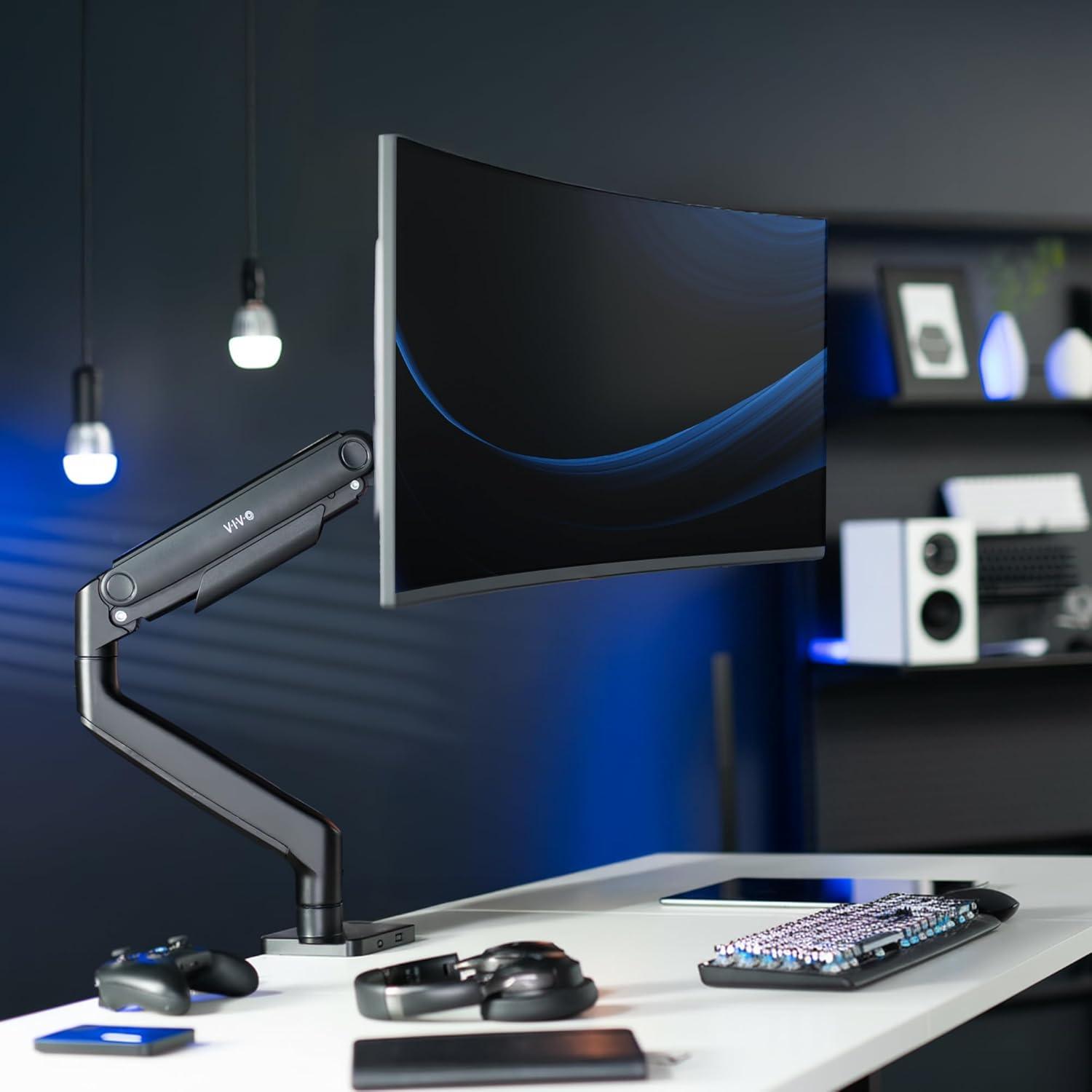 New VIVO Ultrawide Monitor Tension Arm for up to 49 inch Screens - photo 3