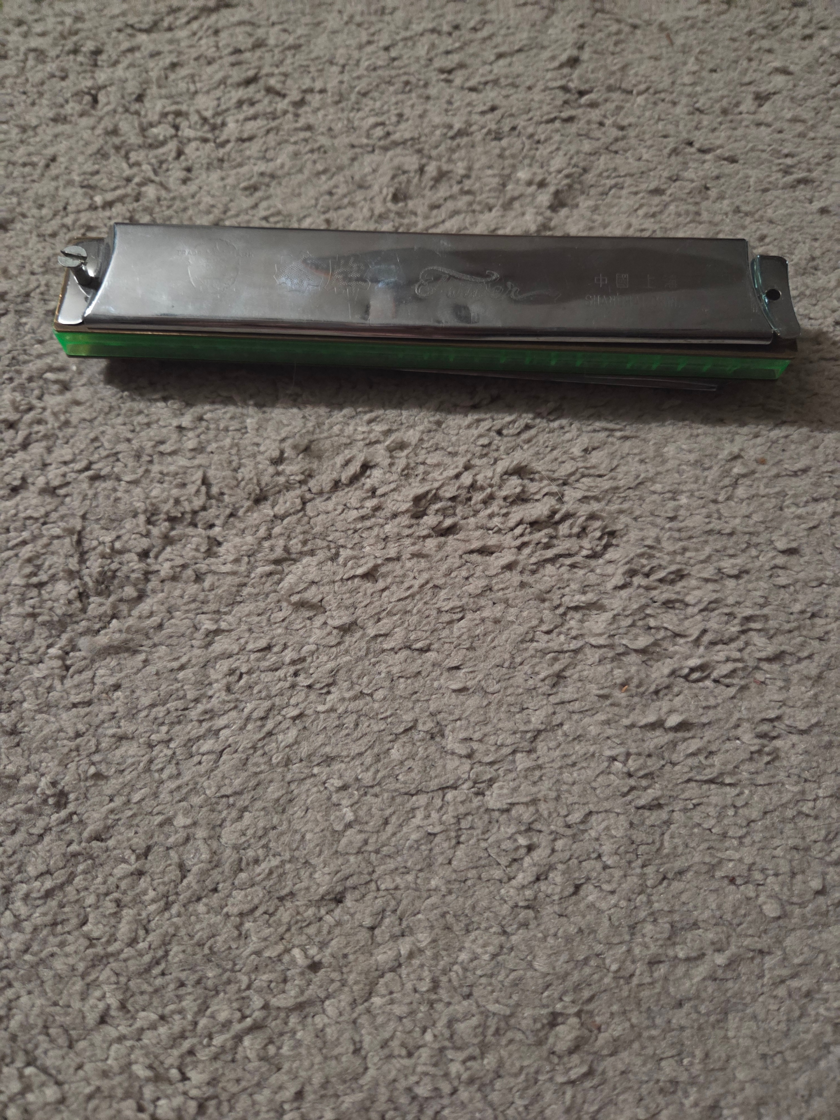 Vintage "Tower" Harmonica (Requires Minor Repair)