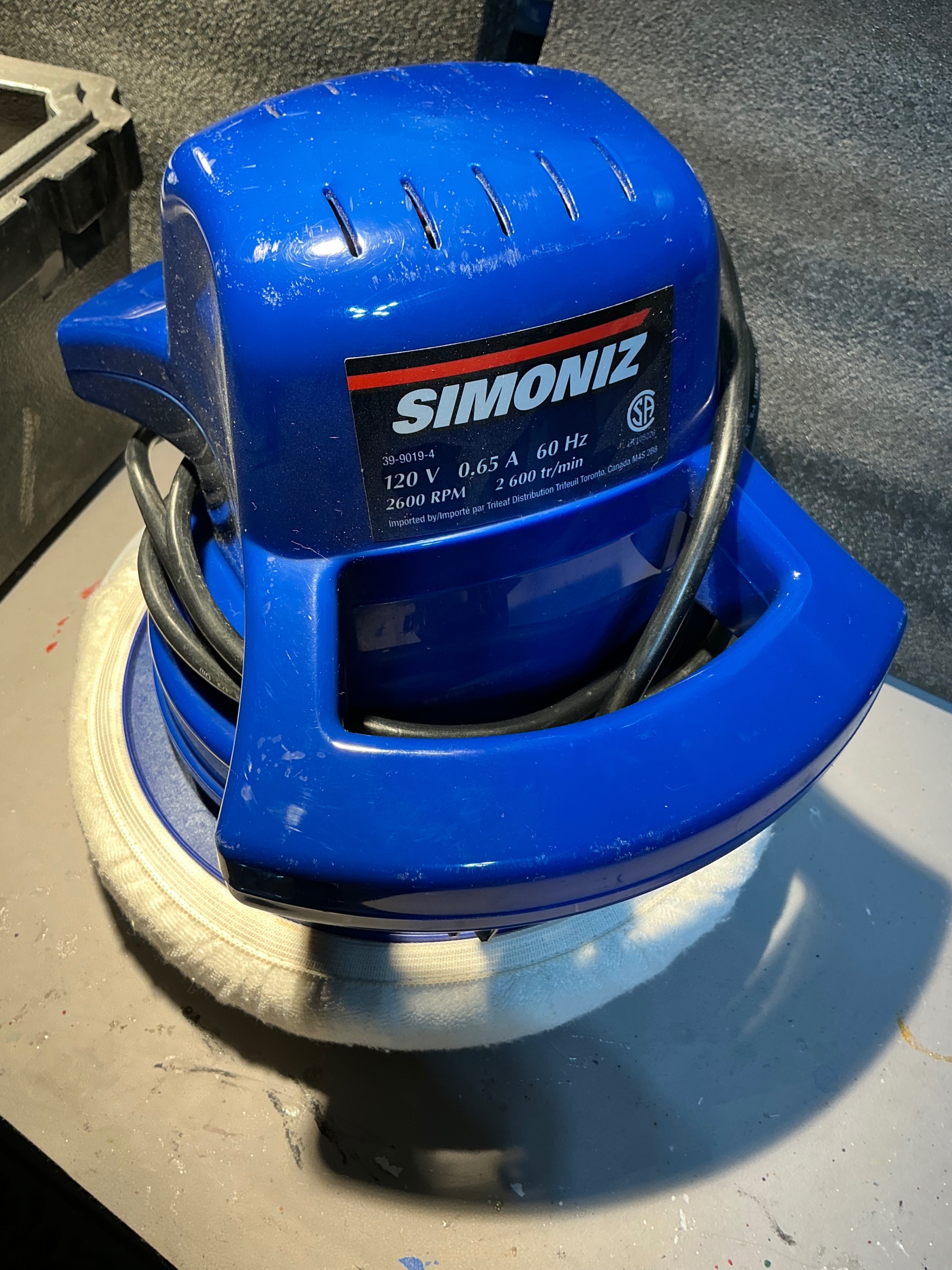 Simoniz car polisher