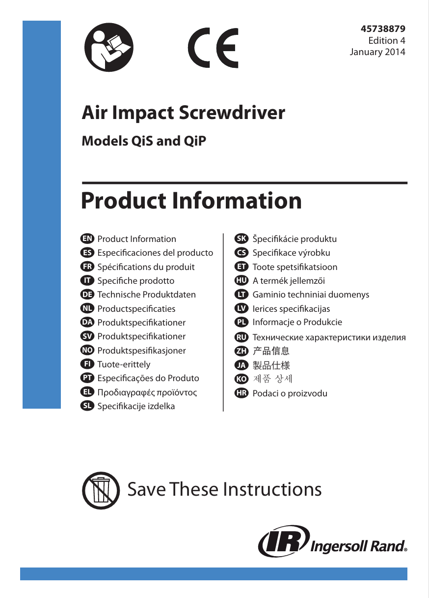 (Retail $500+) Ingersoll Rand QiP30Q4 Air Impact Screwdriver - photo 5