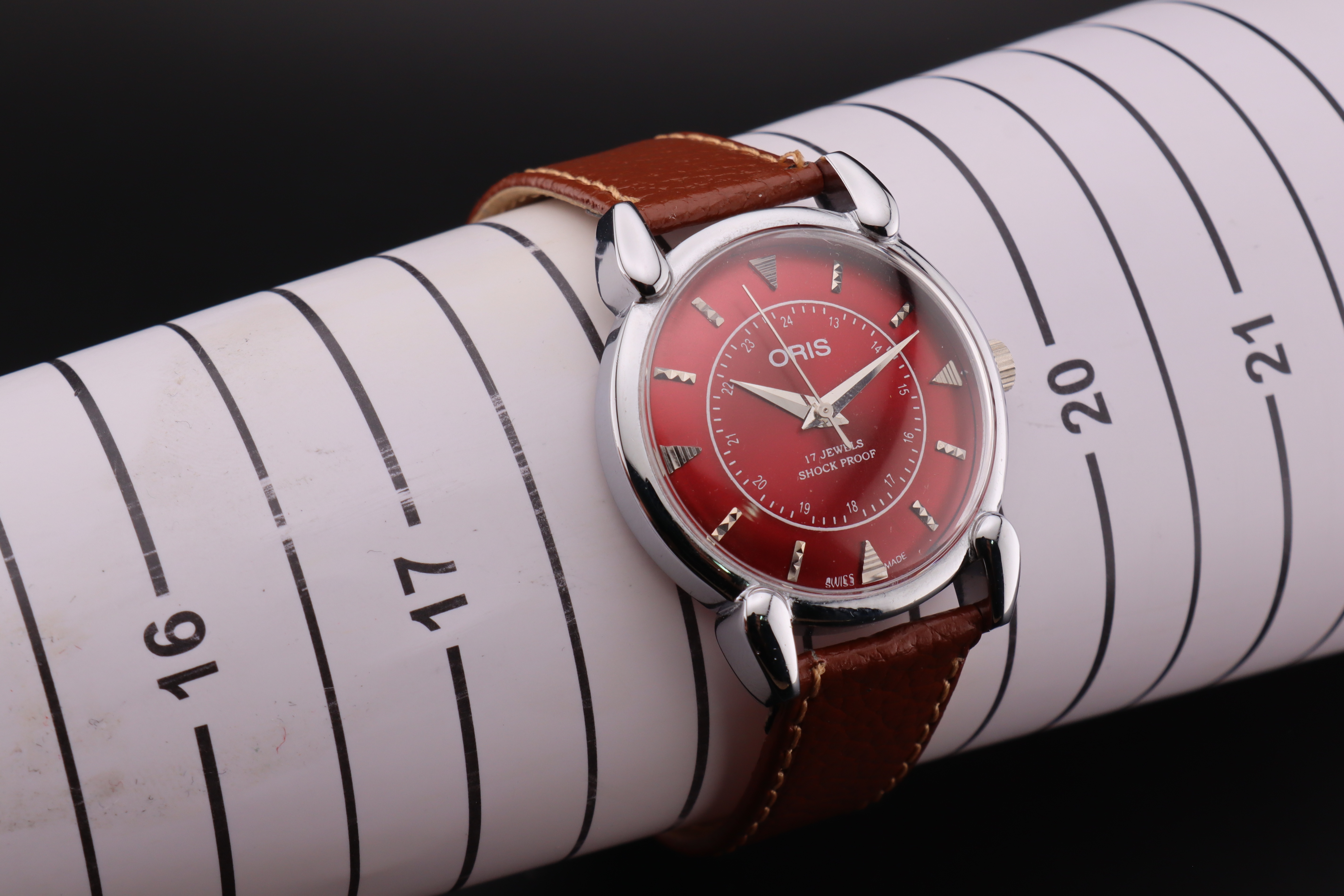 Vintage Oris Swiss ST-96 Hand Wind Mechanical Men's Watch - photo 4