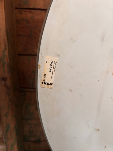 Large Frosted Glass Dining or Office Table - photo 2