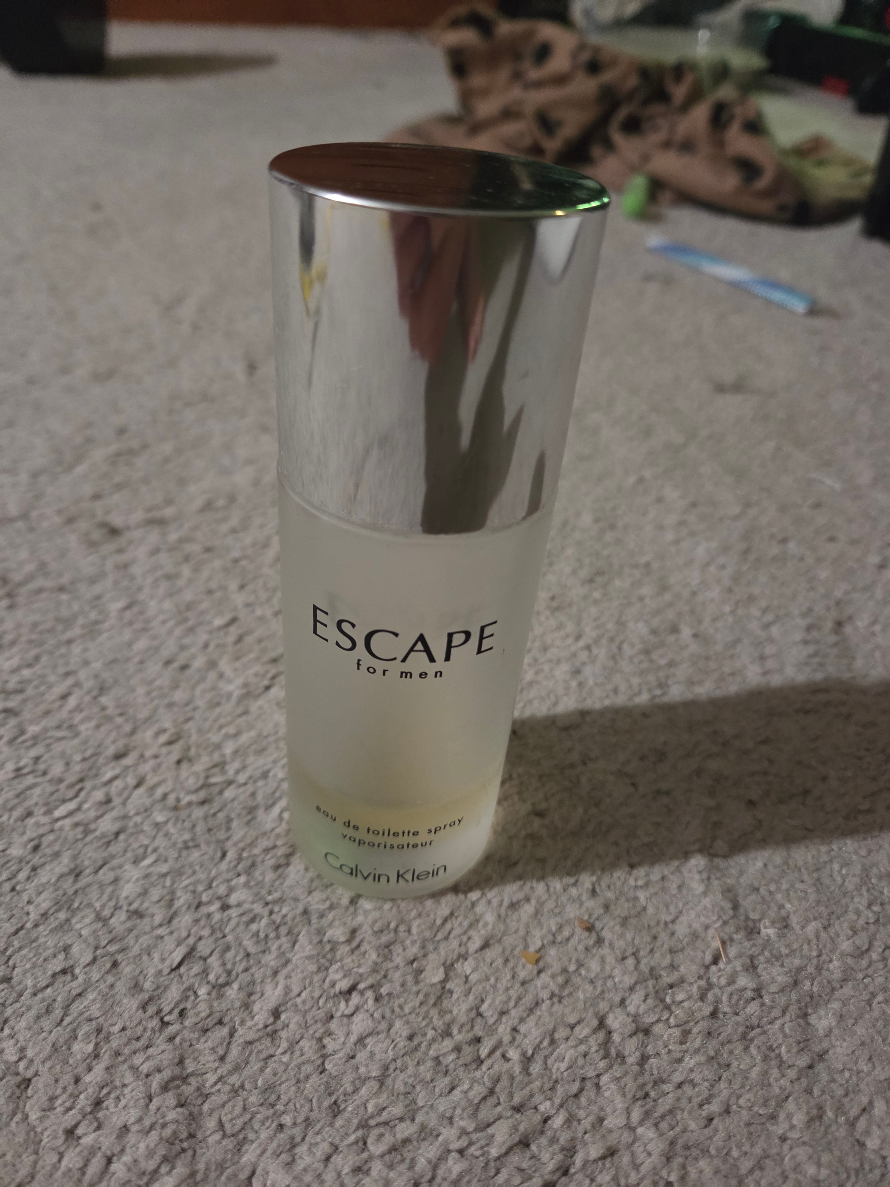 Men's Escape Cologne by Calvin Klein (25% Left)