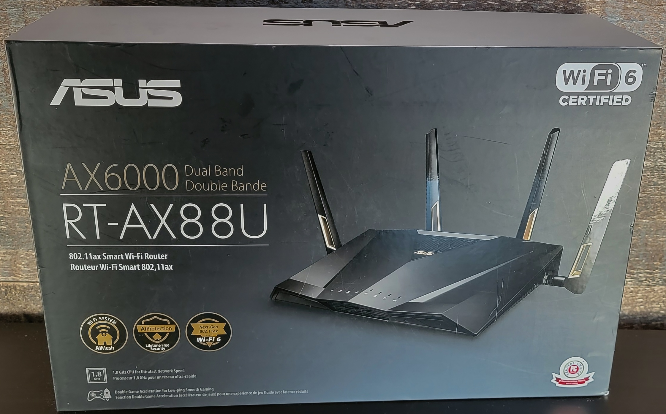 Wireless router Asus RT-AX88U 8 port