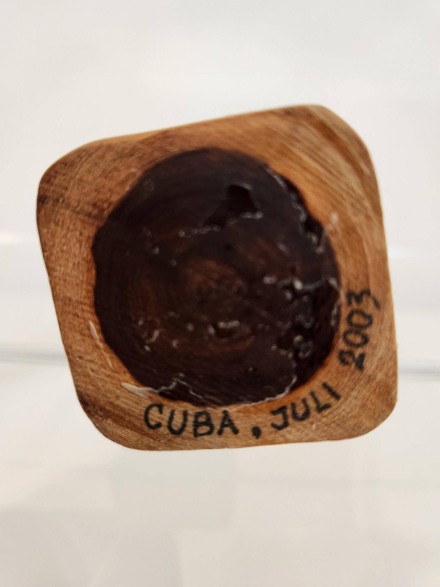 Female Figurative Wooden Sculpture, Vintage Cuban Modernism - photo 5