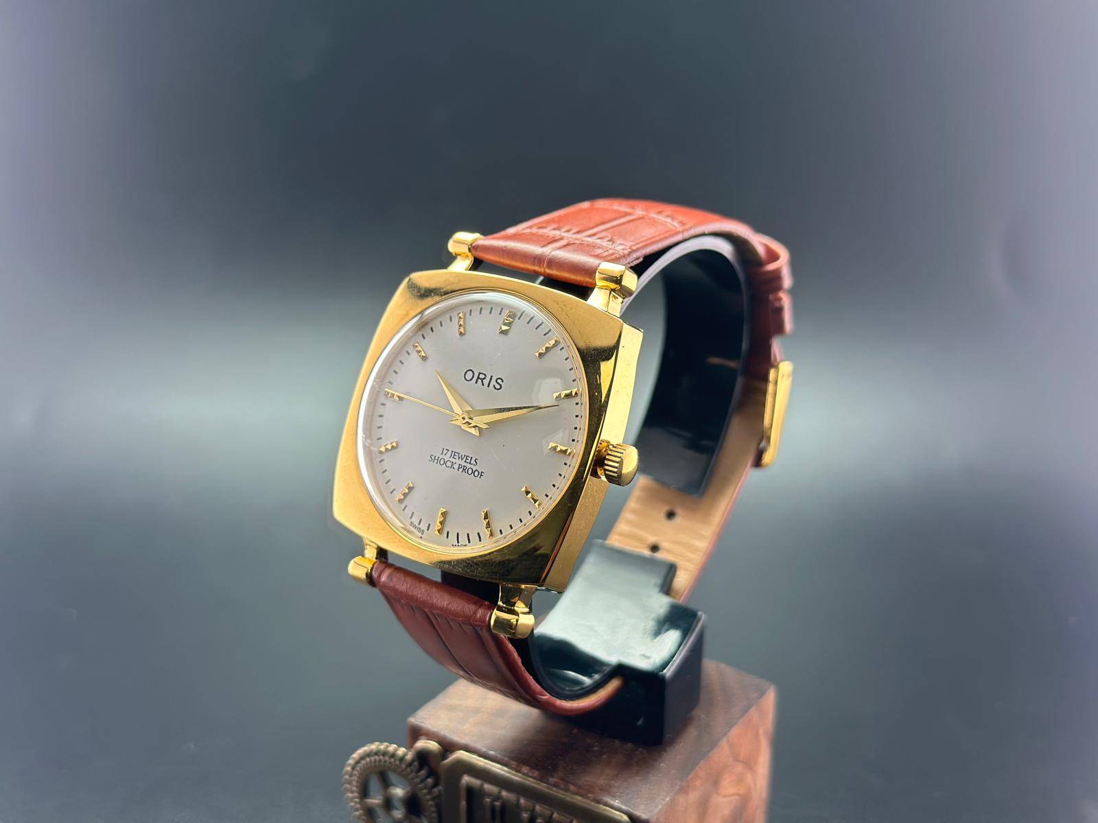 Vintage Oris Swiss ST-96 Hand Wind Mechanical Men's Watch - photo 3