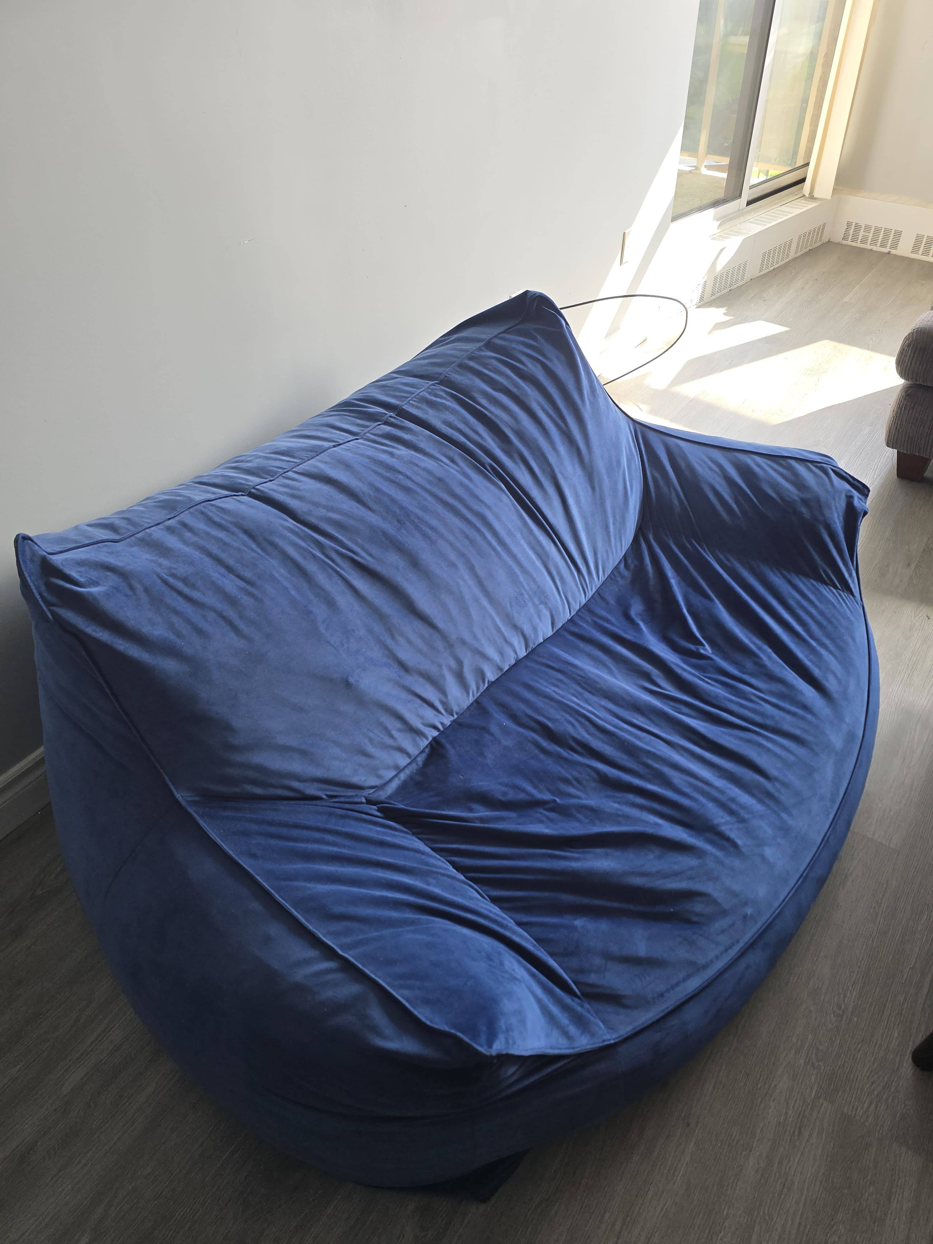 Extra-Comfy Bean Bag Sofa | Great Condition - photo 2
