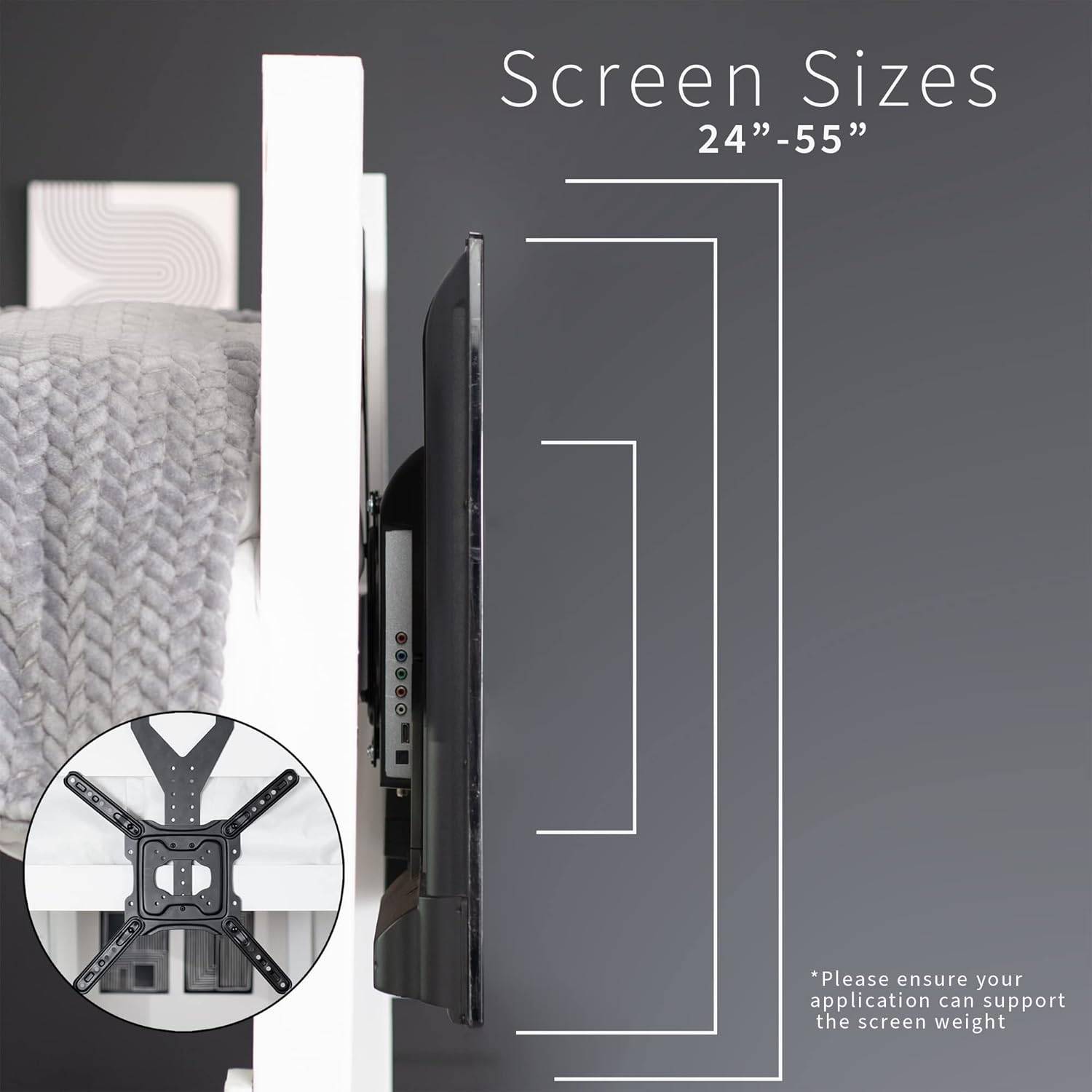 New  VIVO TV Hanger Bracket for 24 to 55 inch  Screens - photo 5