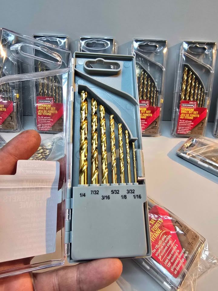 Benchmark 7 Piece Titanium Drill Bit Set - photo 3