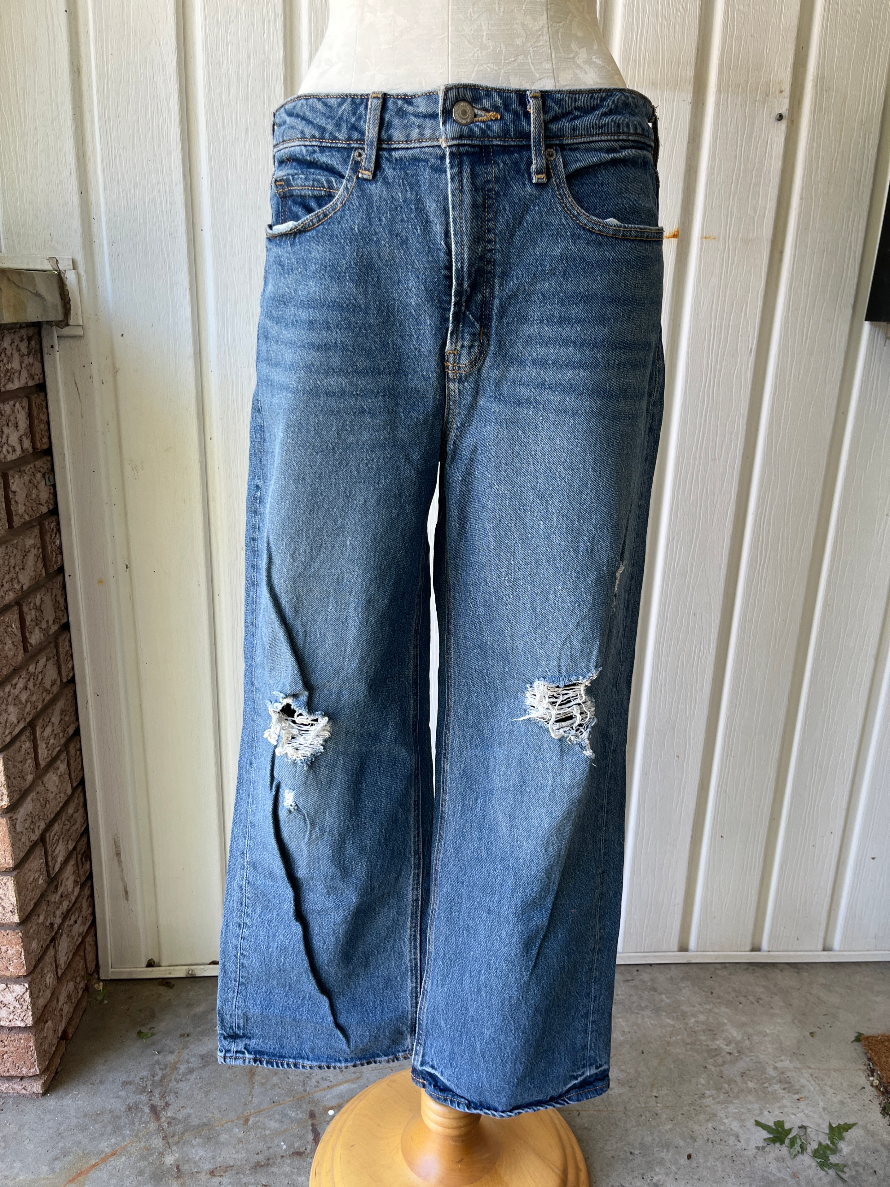 Old Navy Wide Leg Jeans Size 8