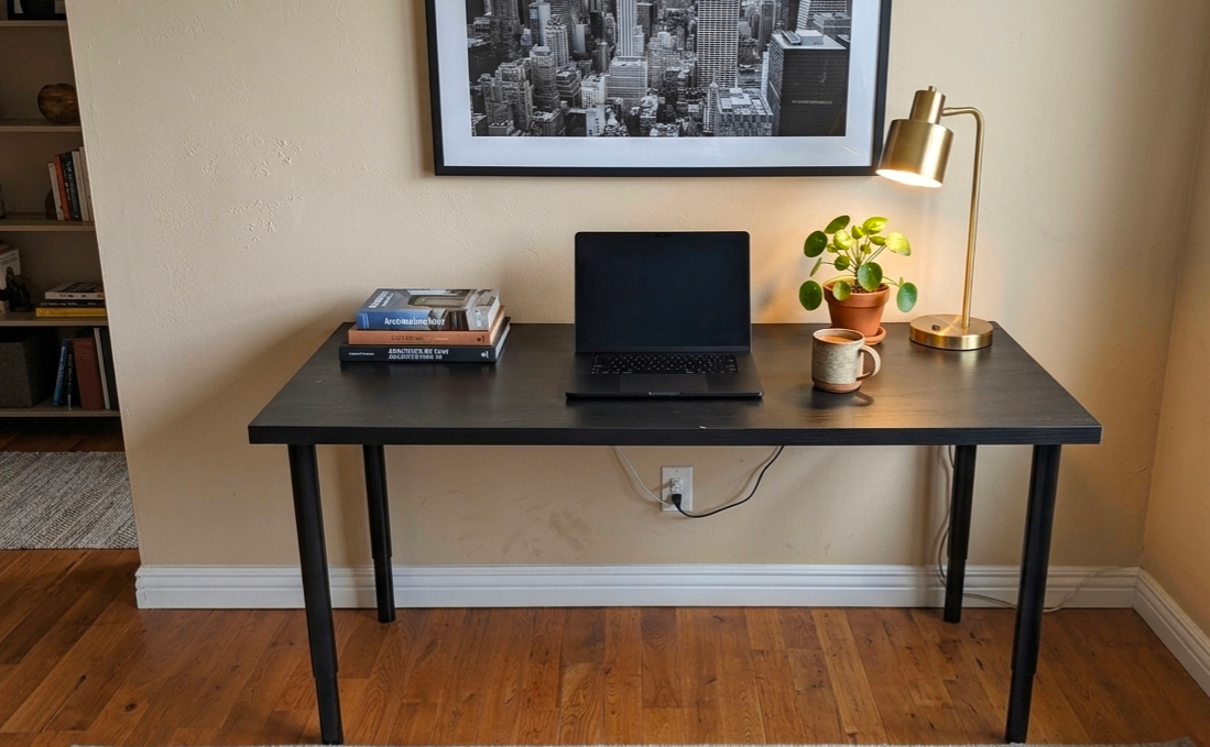 Black  Computer / Working Desk - photo 2