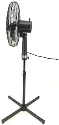 Beat the Heat! Mainstays 16" Stand Fan – Black - photo 3