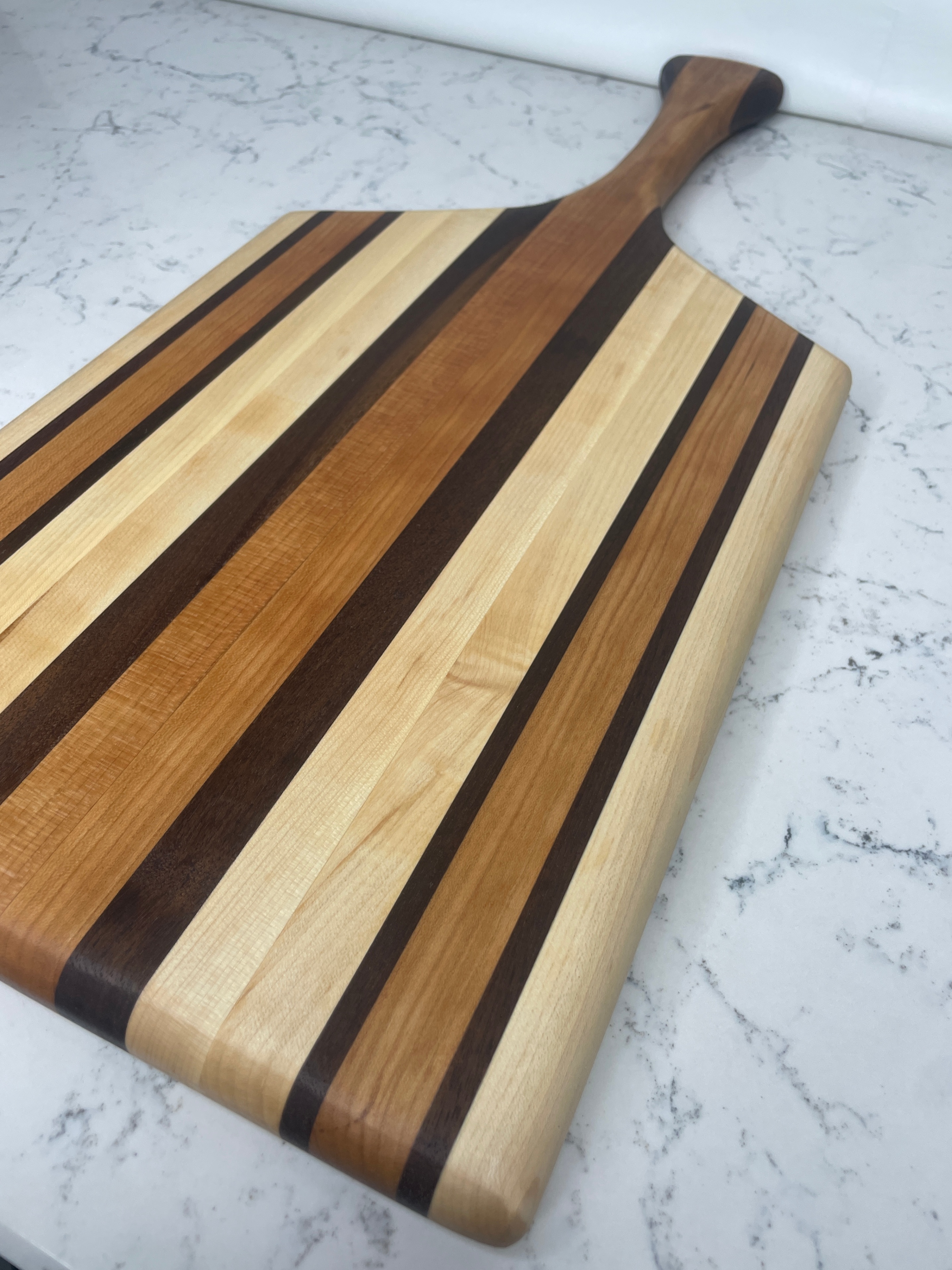 Canoe Paddle Edge-Grain Cutting Board - photo 2