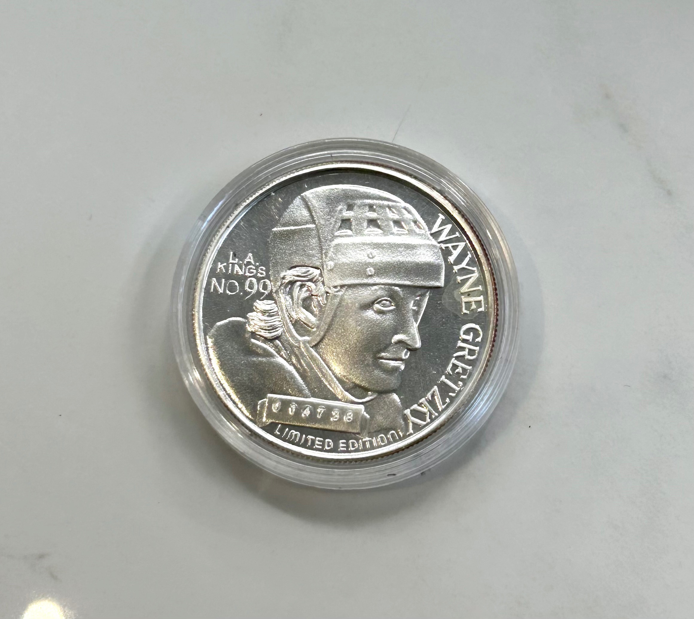 Wayne Gretzky Silver Coin - %0.999 - 31.10G - photo 2