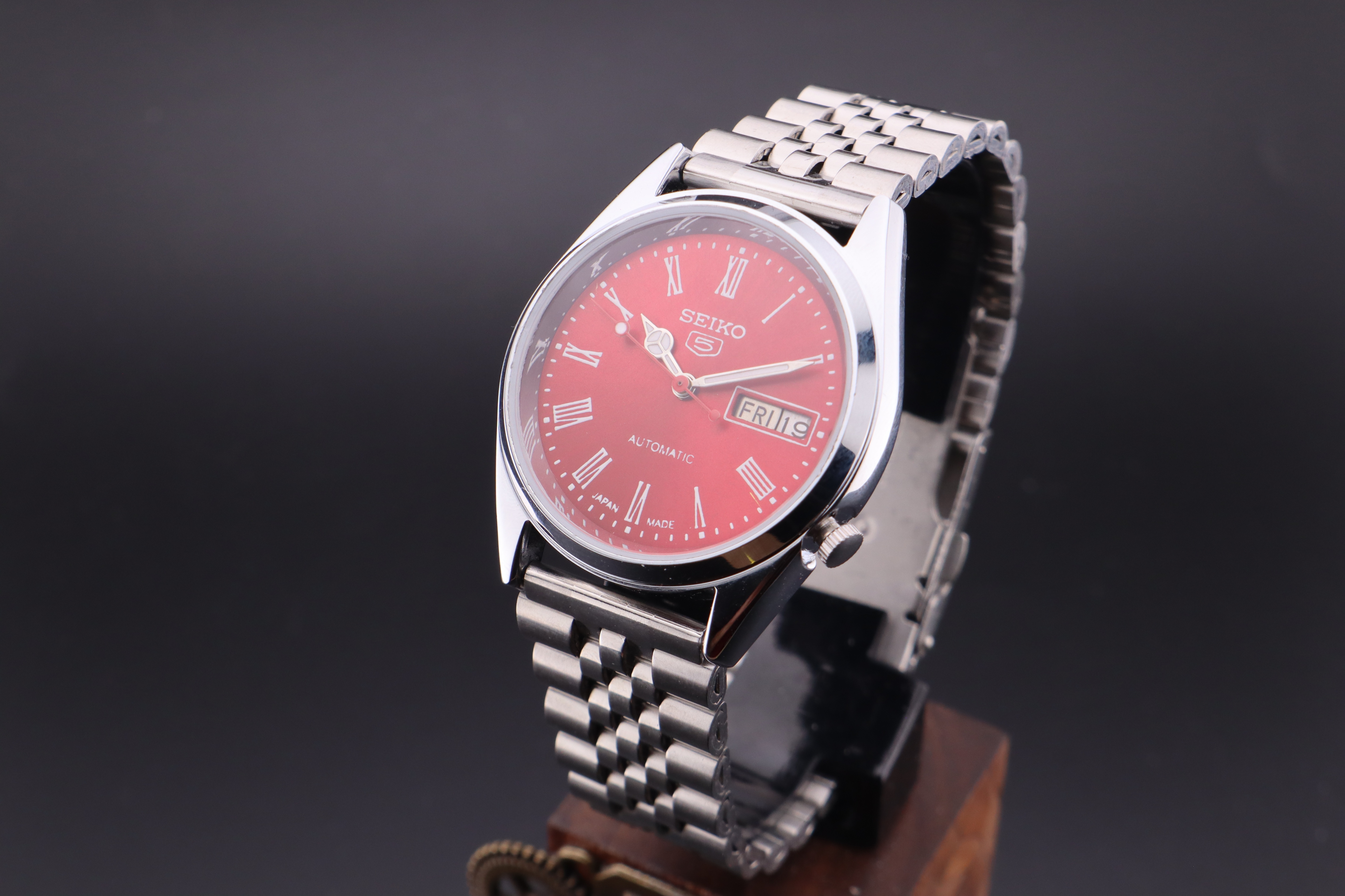 Vintage Seiko 5 Automatic 6309A Men's  Watch D&D- Japan Made - photo 3