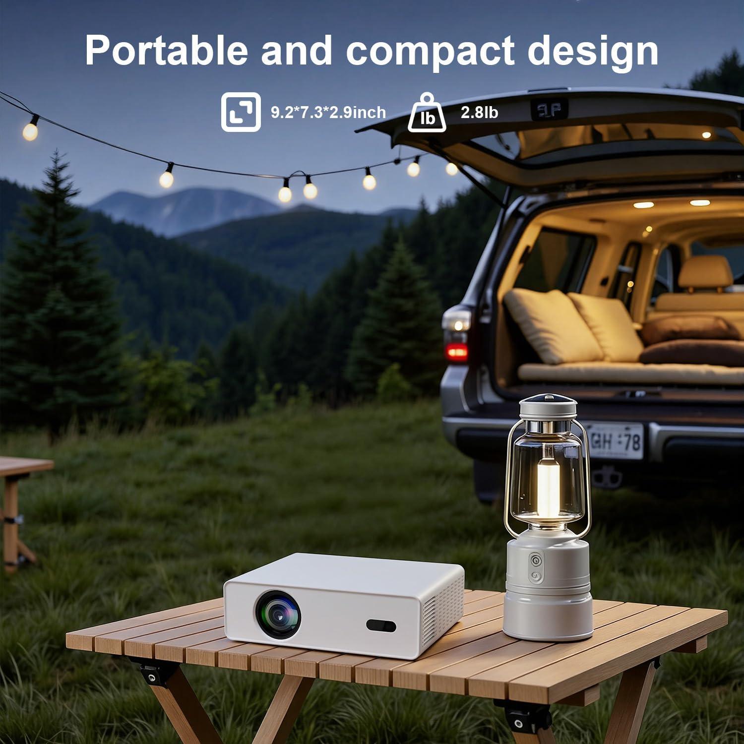 4K Smart Projector, Native 1080P Full HD Projector - photo 5