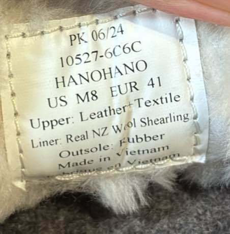 New Olukai HanoHano Quilted Slippers Dark Gray size ladies 8 - photo 5