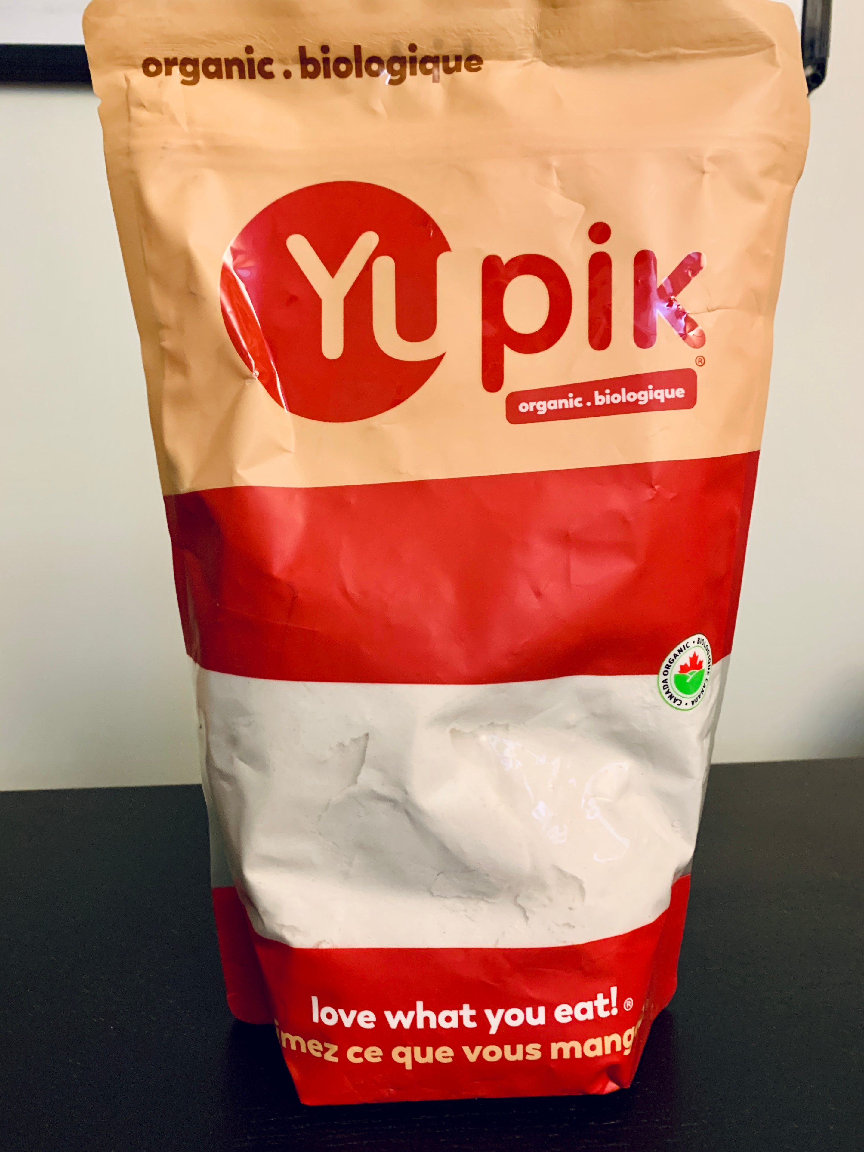 Yupik Organic White Rice Flour, 1kg, Non-GMO, Vegan, Gluten-Free
