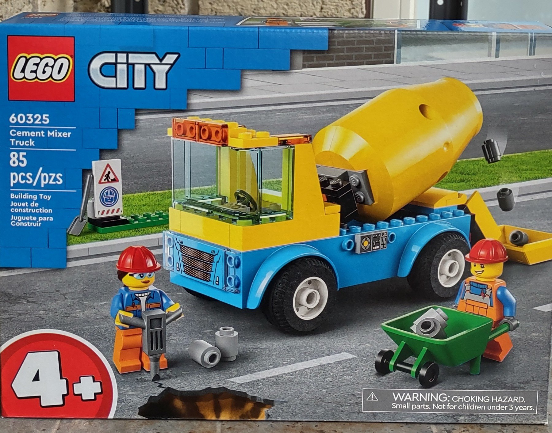 Lego City Cement Mixer Truck 60325
