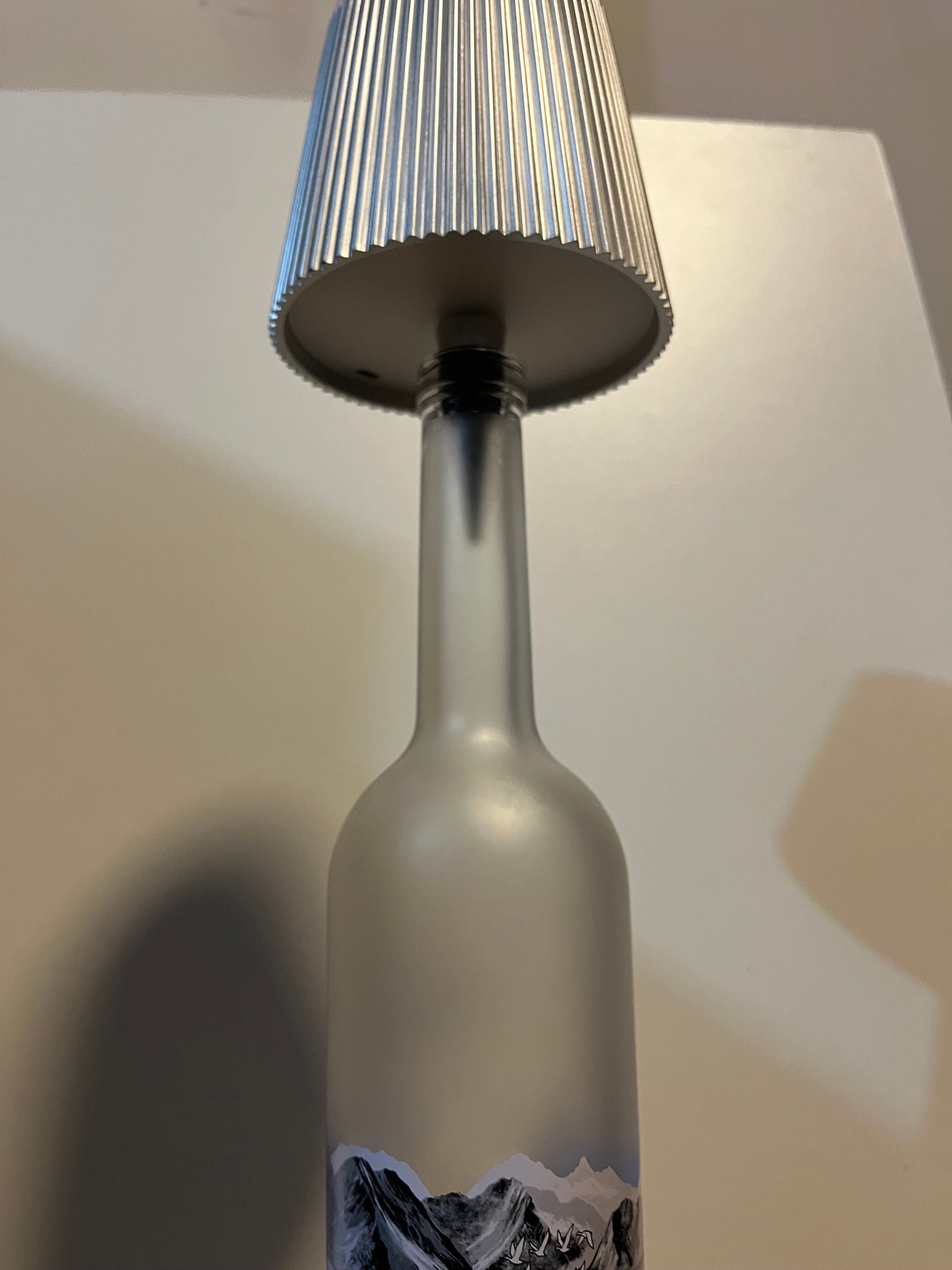 Wireless Bottle Lamp 3 Colour Dimmable LED Table Lamp - photo 2