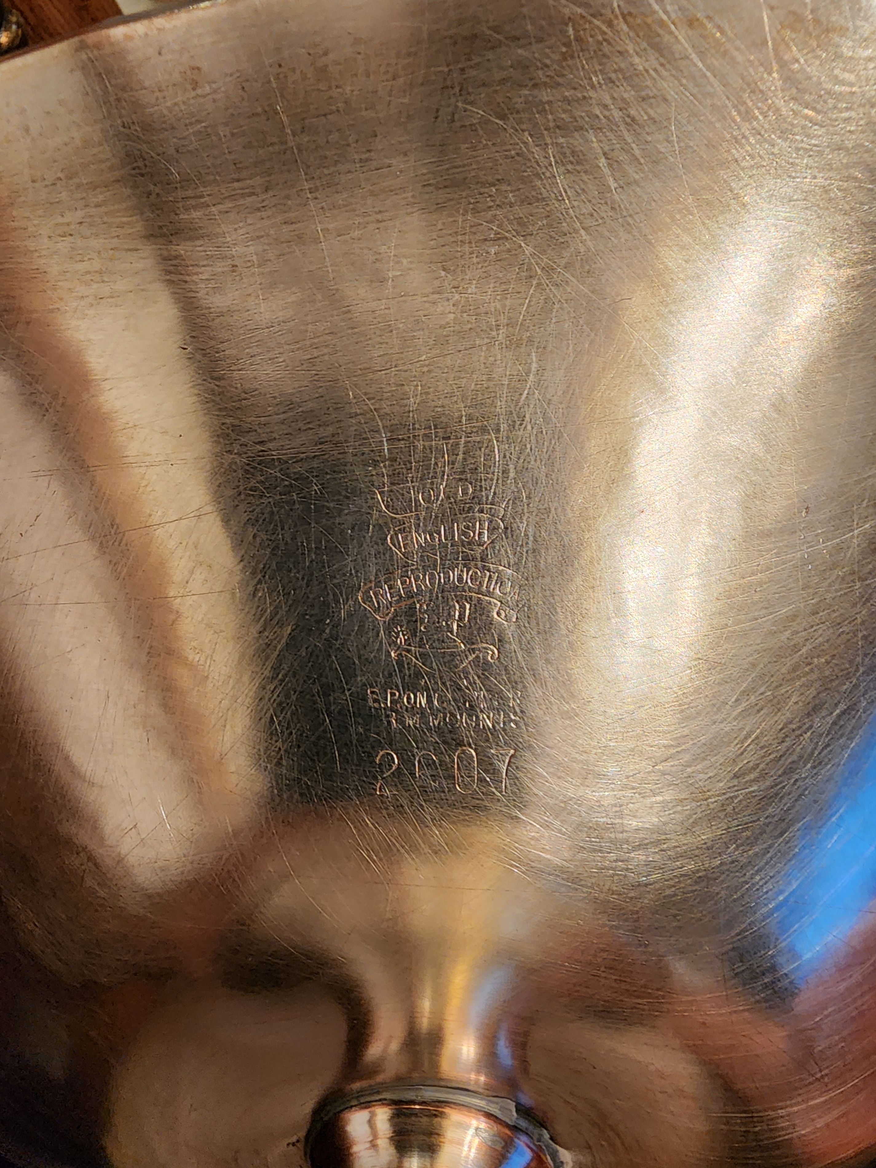 Vintage Silver‑Plated Pedestal Serving Bowl - photo 4
