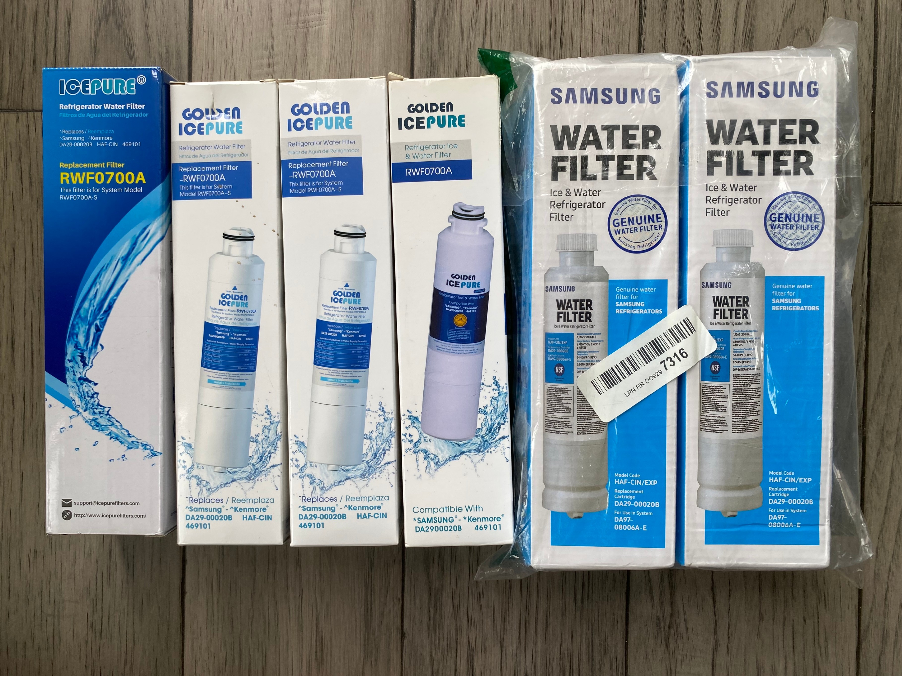 Samsung Water Filters ($20) – IcePure Water Filters ($10) – New - photo 5