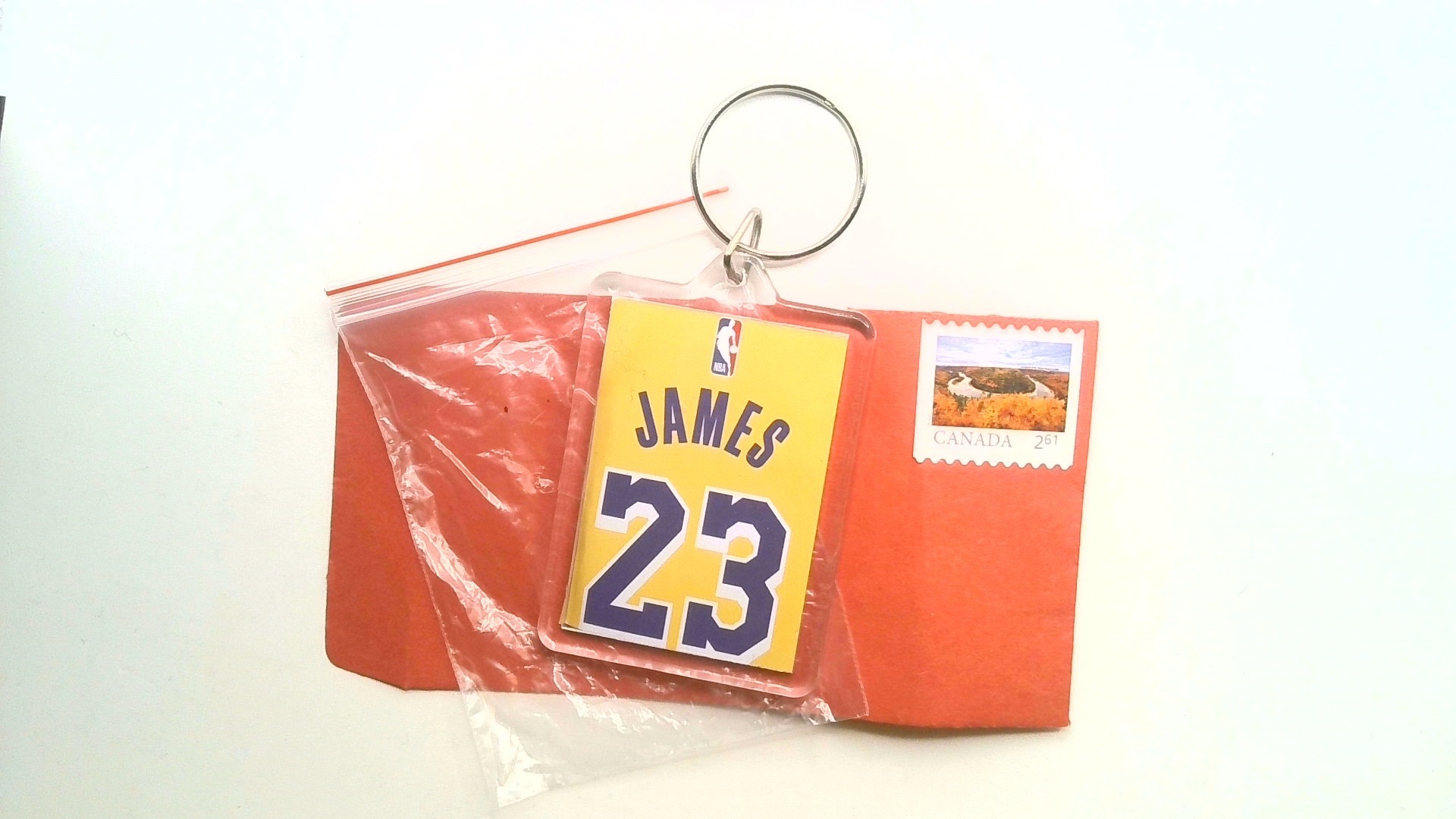 LEBRON JAMES ( JERSEY KEY CHAIN ) FREE SHIPPING
