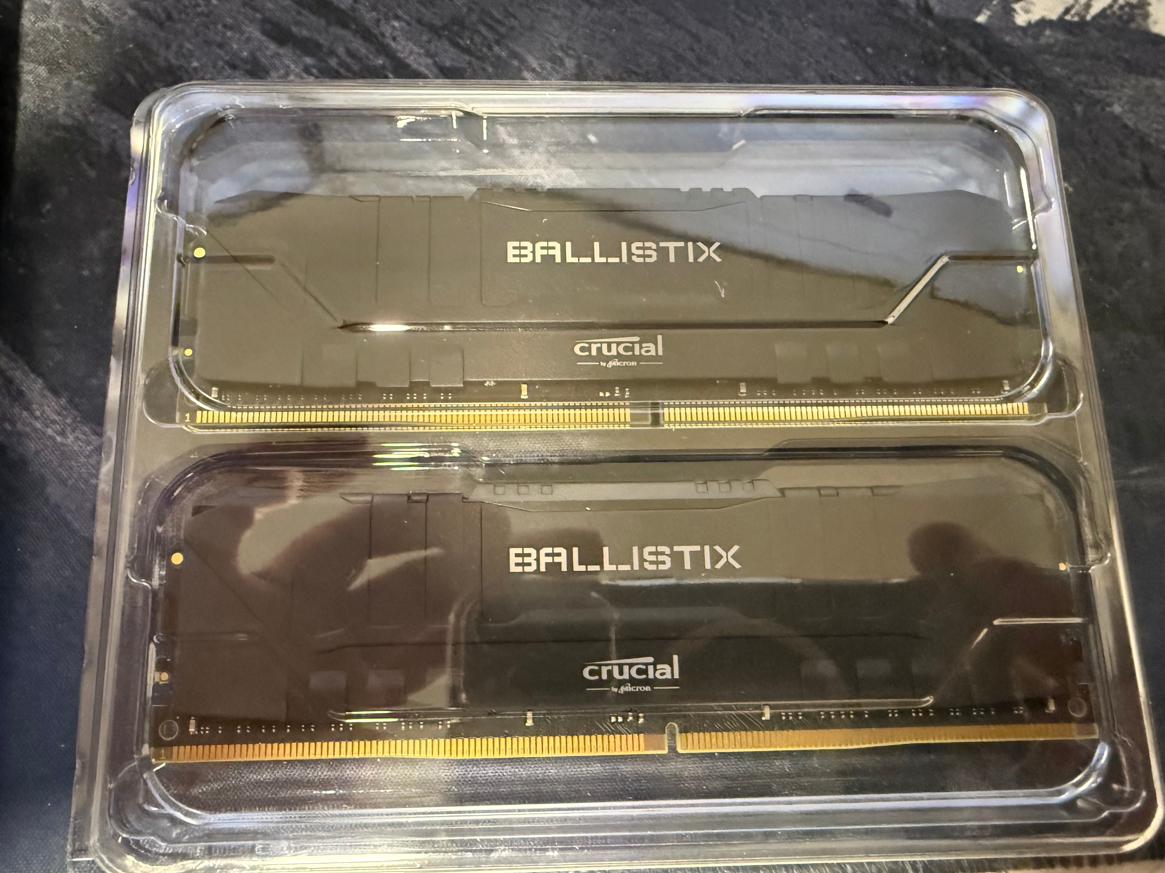 Crucial Ballistix 32GB Kit 2x16GB DDR4 3200 Desktop Gaming RAM